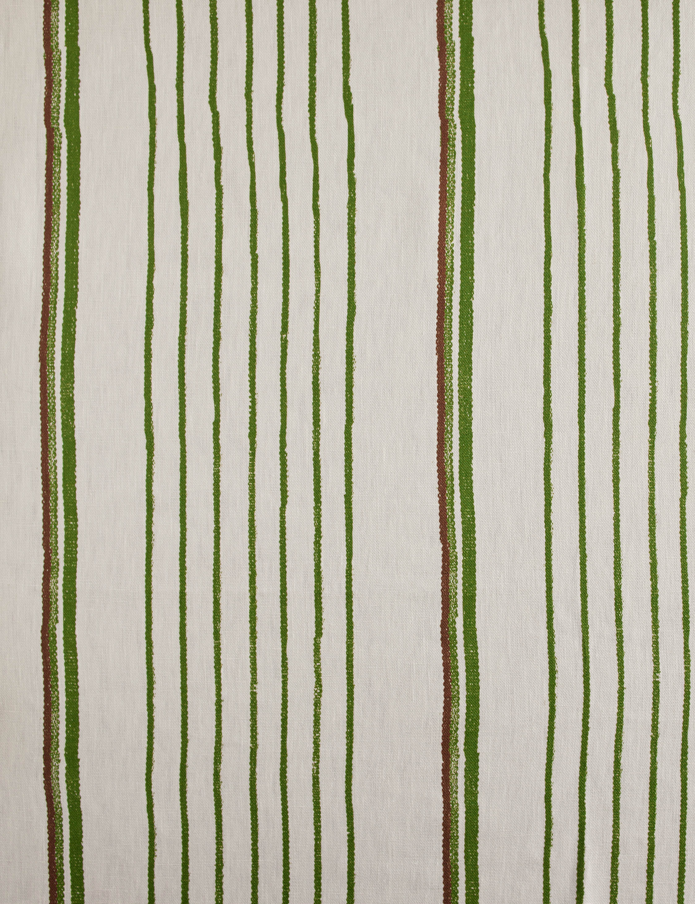 Lulu and Georgia - Two Tone Stripe Linen Fabric by Nathan Turner
