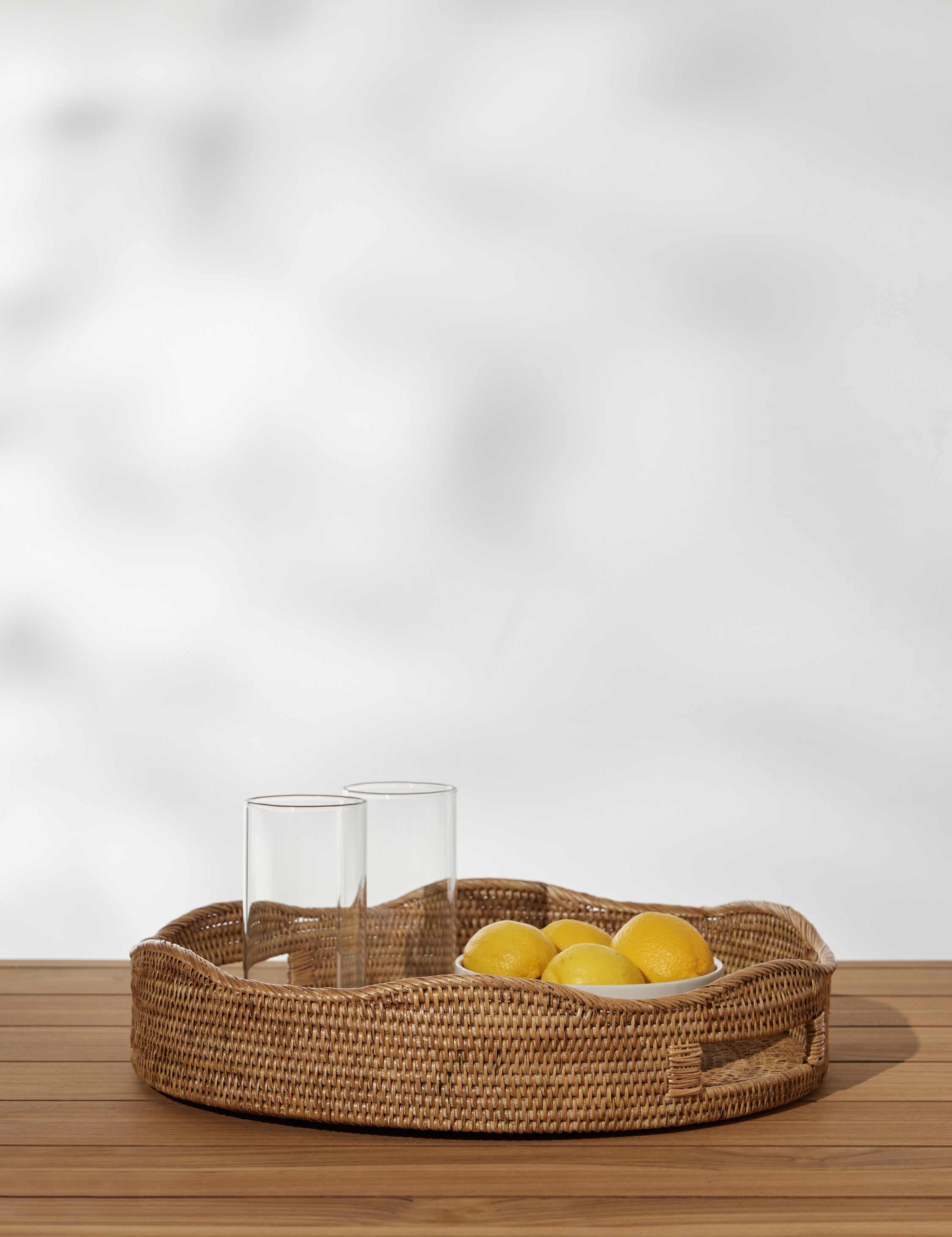 Lulu and Georgia - Tyna Rattan Tray