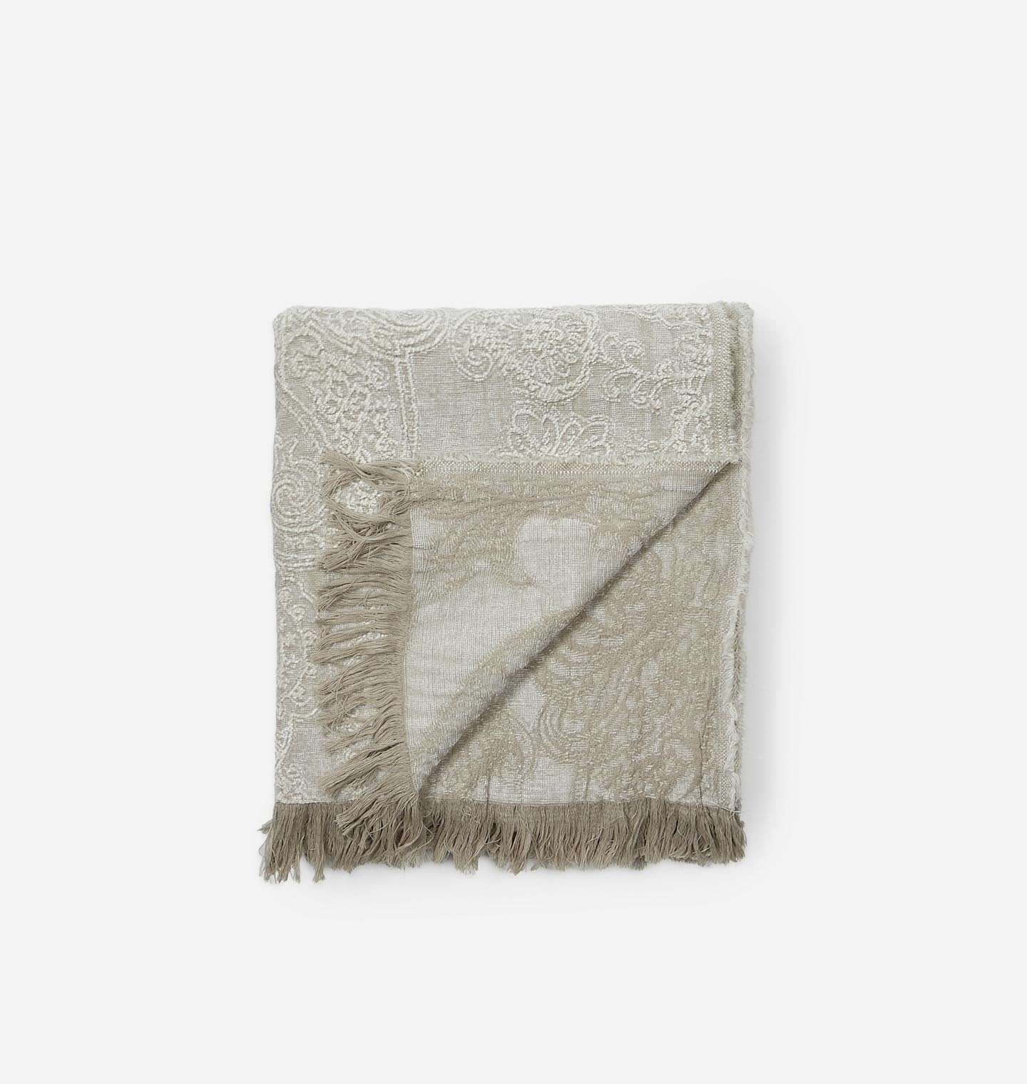 Amber Interiors - Samuel Jacquard Throw Blanket
