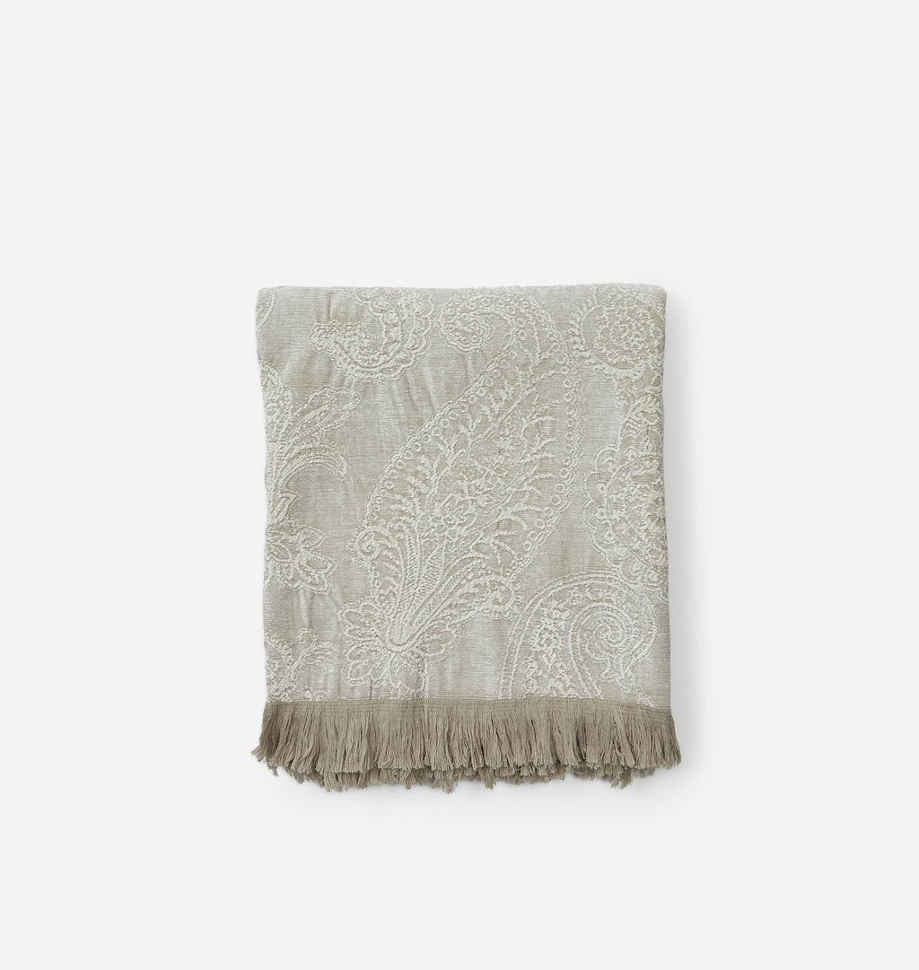 Amber Interiors - Samuel Jacquard Throw Blanket