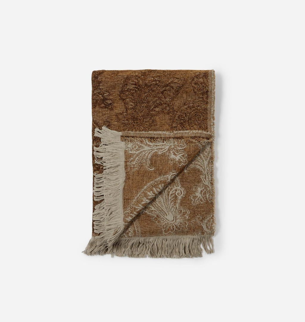 Amber Interiors - Samuel Jacquard Throw Blanket