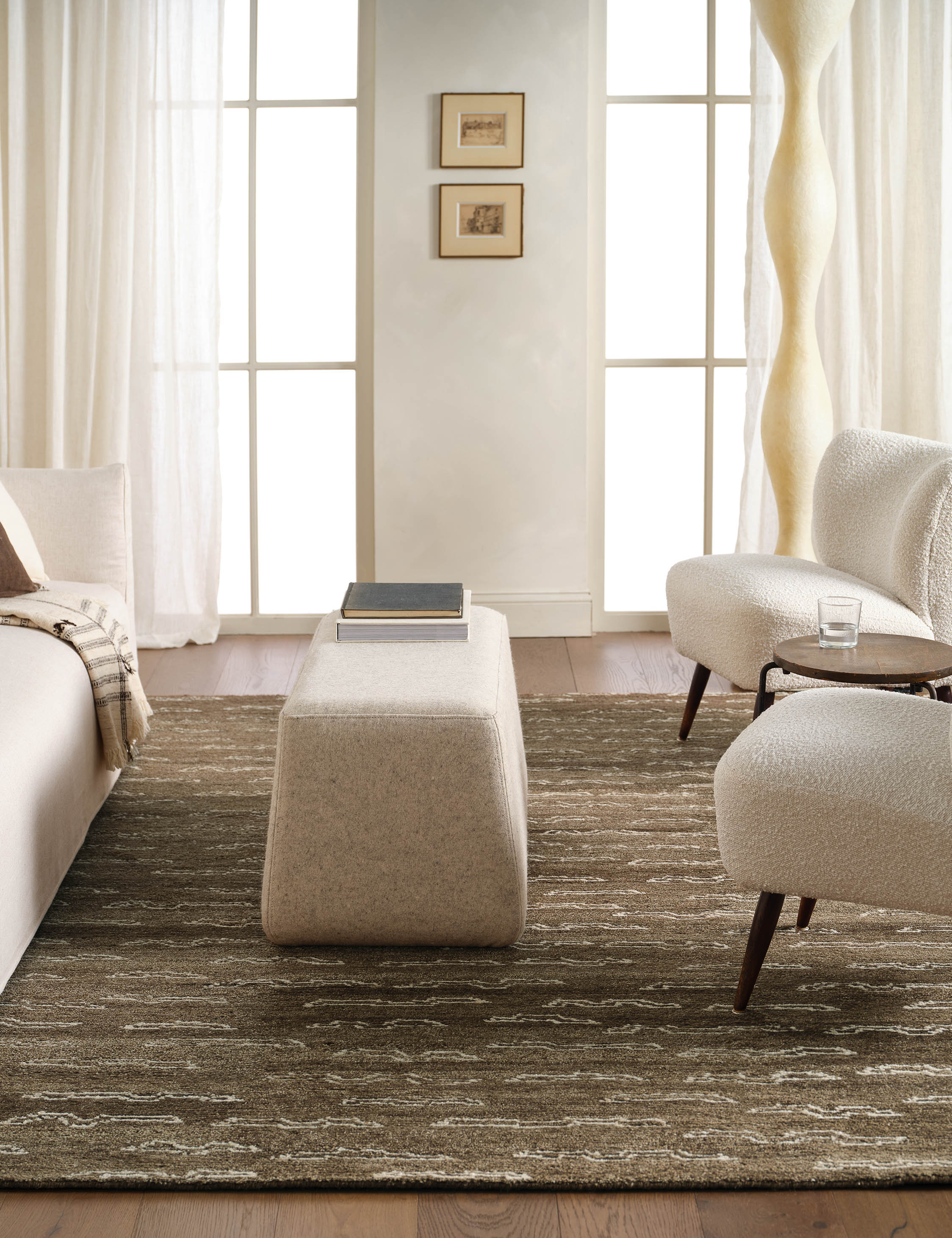Lulu and Georgia - Katri Hand - Knotted Wool Rug