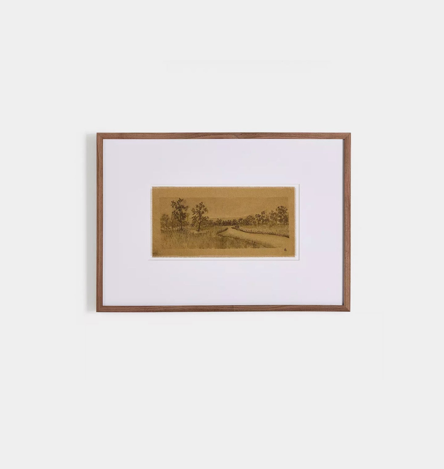 Amber Interiors - Untitled I Framed Print 22.5" x 32"