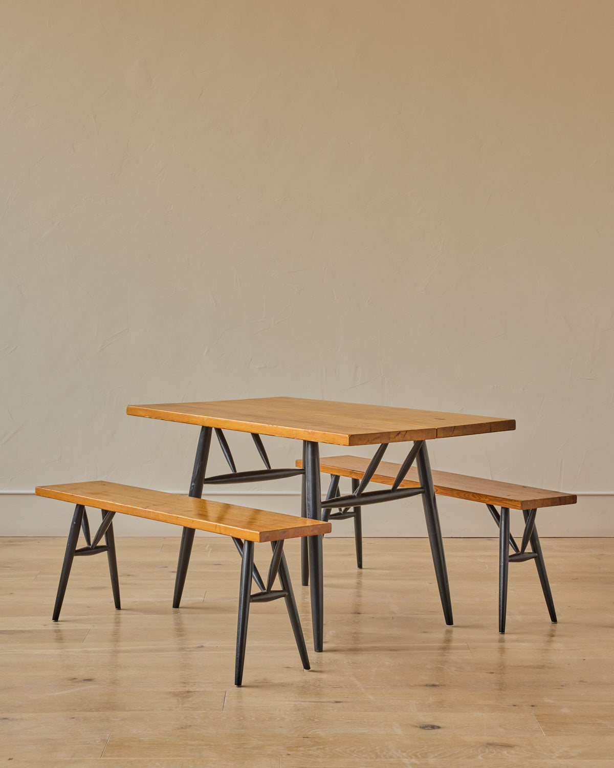 Lostine - Pine Dining Table + Benches