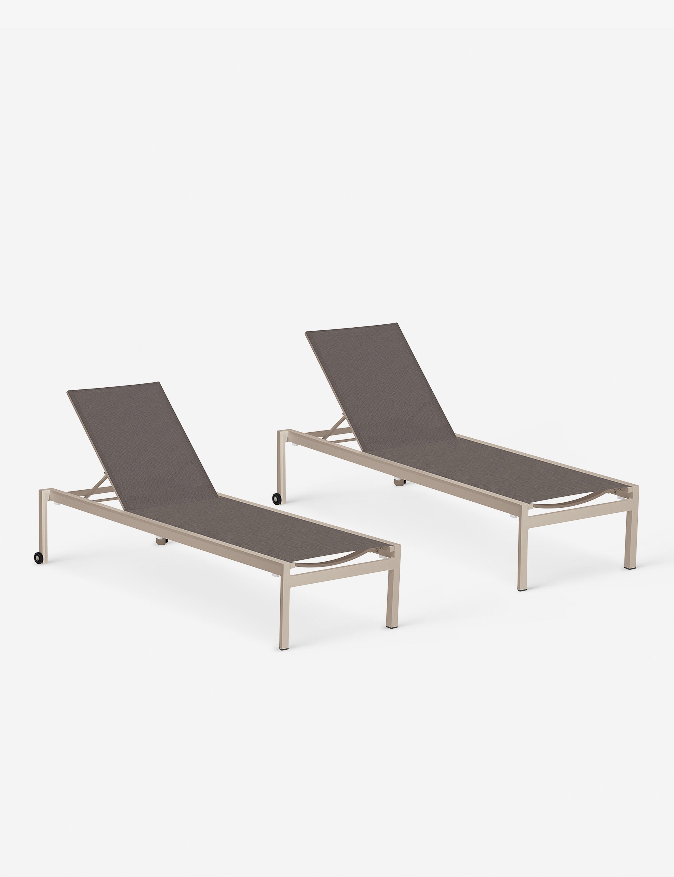 Lulu and Georgia - Batton Indoor / Outdoor Chaise (Set of 2)