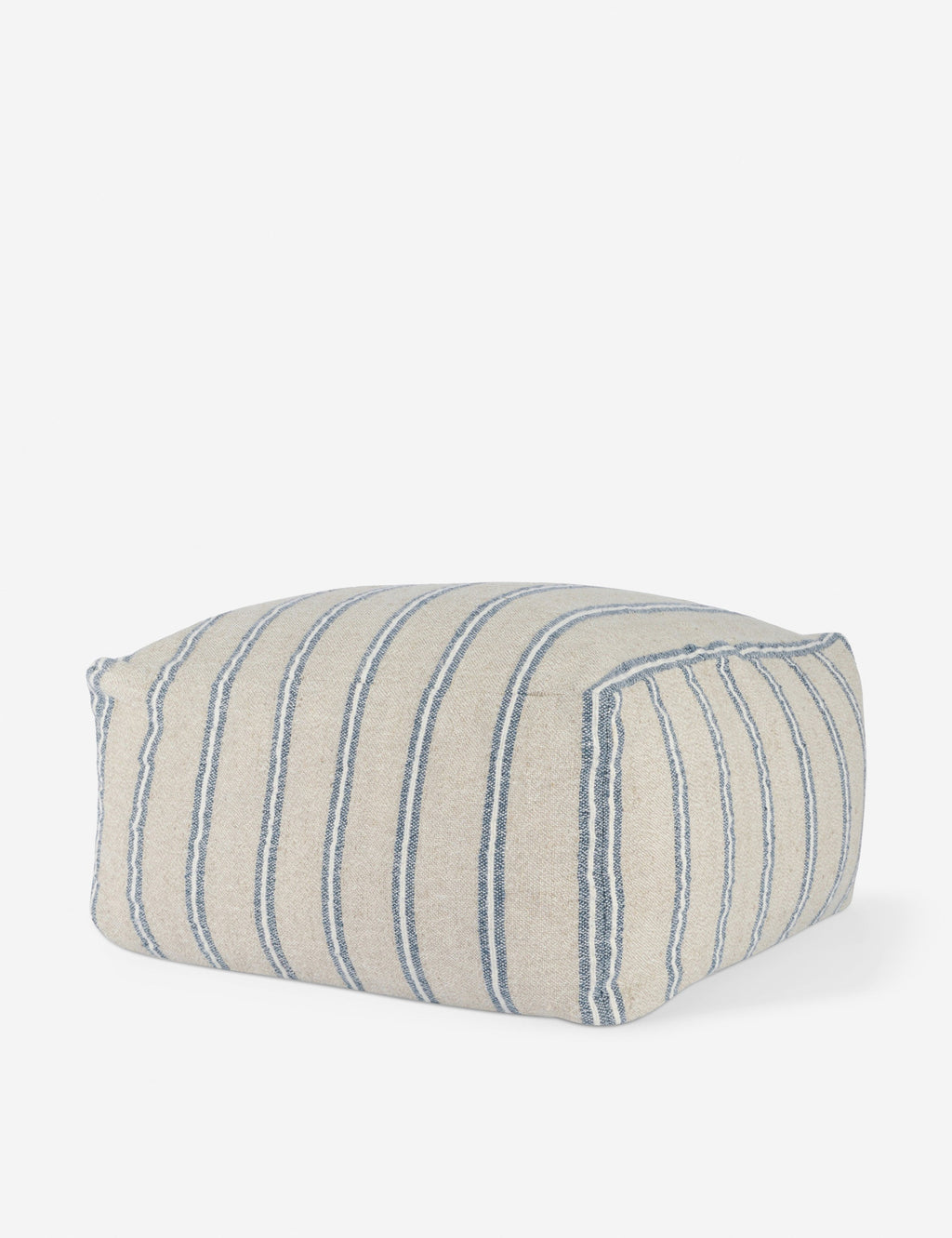 Lulu and Georgia - Maite Indoor / Outdoor Pouf, 24" x 24", Natural