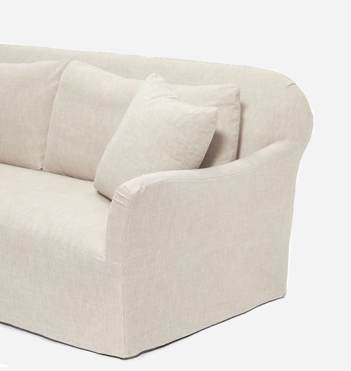 Amber Interiors - Donovan Slipcovered Sofa