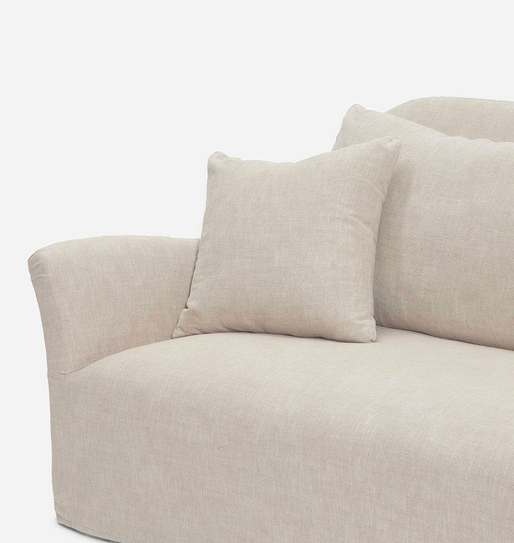 Amber Interiors - Donovan Slipcovered Sofa