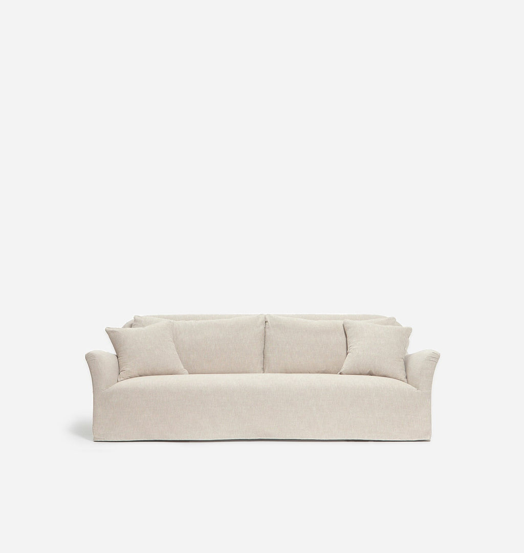 Amber Interiors - Donovan Slipcovered Sofa