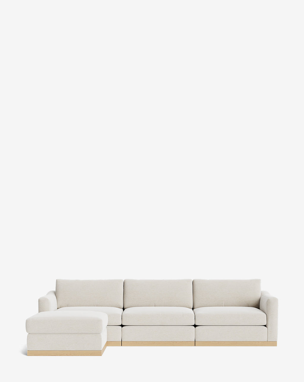 McGee & Co - Vernon Modular Sofa with Ottoman 121"