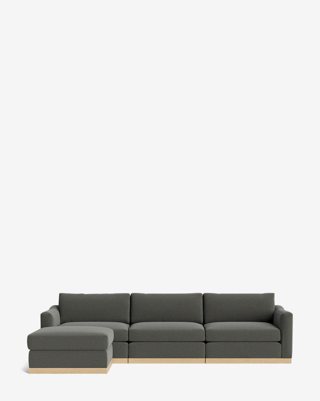 McGee & Co - Vernon Modular Sofa with Ottoman 121"