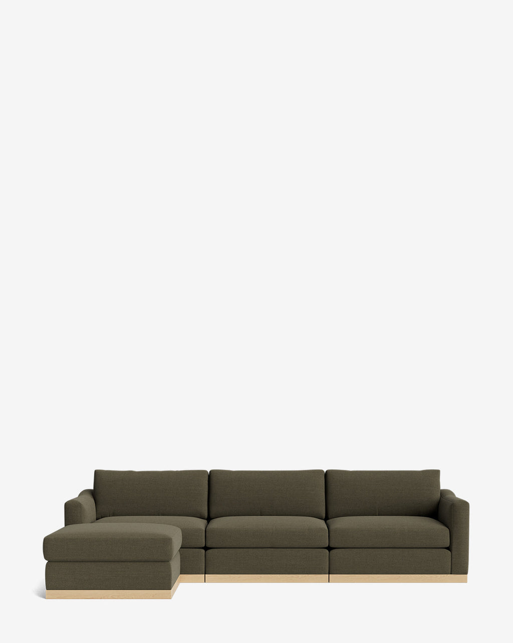 McGee & Co - Vernon Modular Sofa with Ottoman 121"