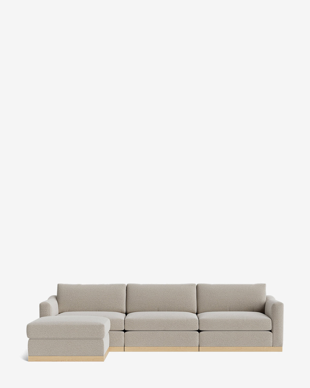 McGee & Co - Vernon Modular Sofa with Ottoman 121"