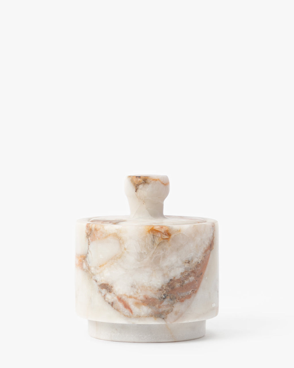 McGee & Co - Verona Matte Marble Lidded Jar