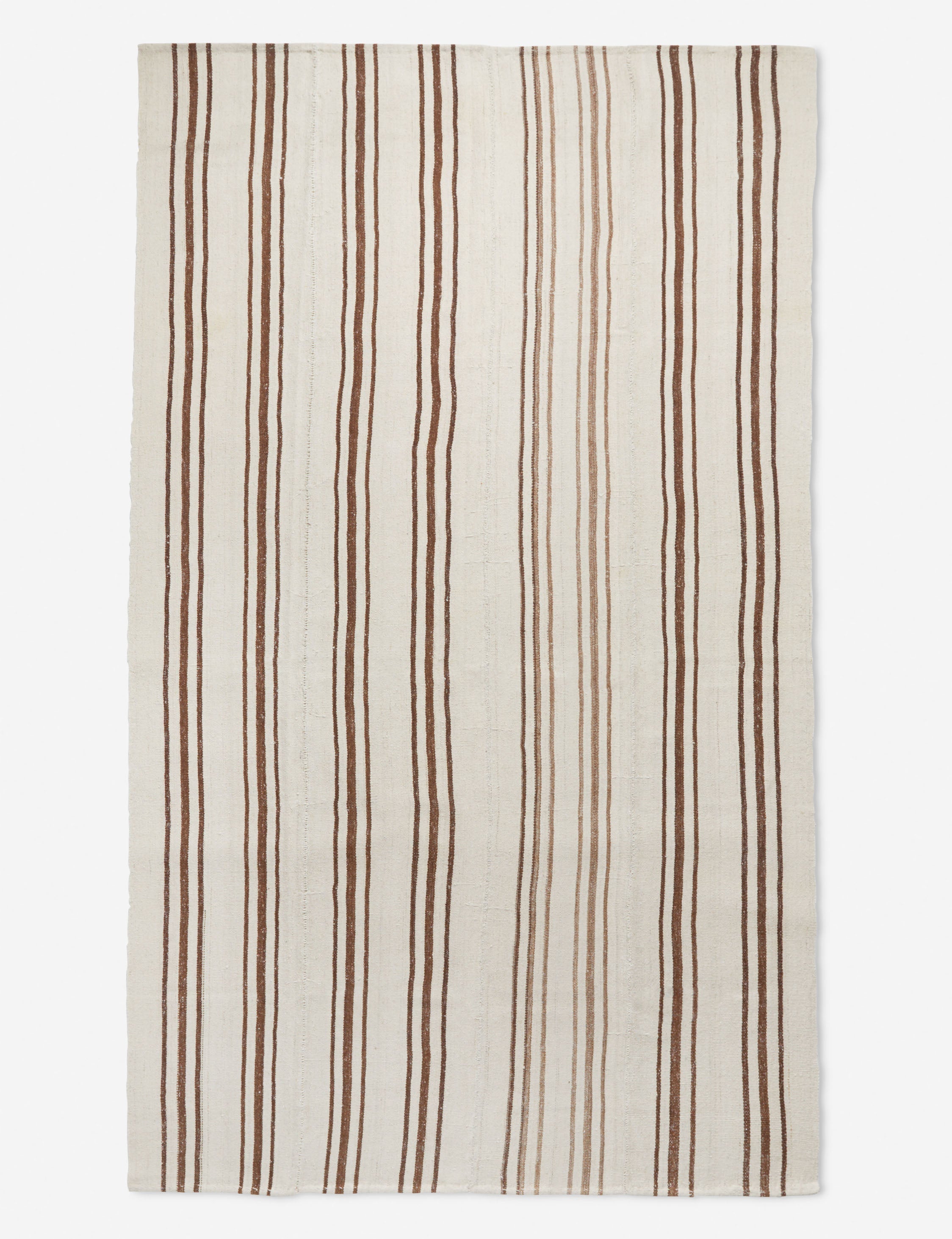 Lulu and Georgia - Vintage Kilim Flatweave Wool Rug No. 30, 4'4" x 7'3"