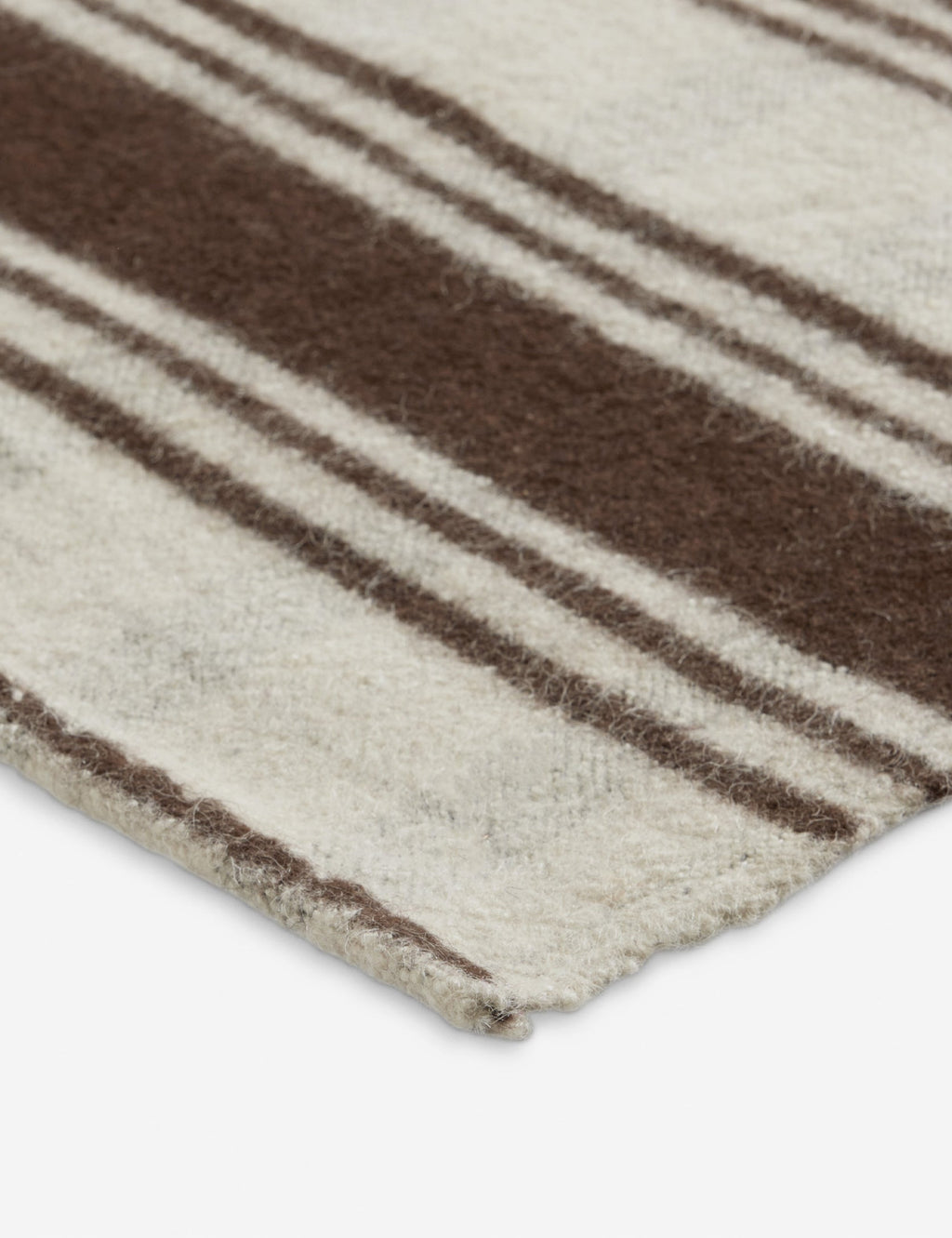 Lulu and Georgia - Vintage Kilim Flatweave Wool Rug No. 37, 3'11" x 7'3"