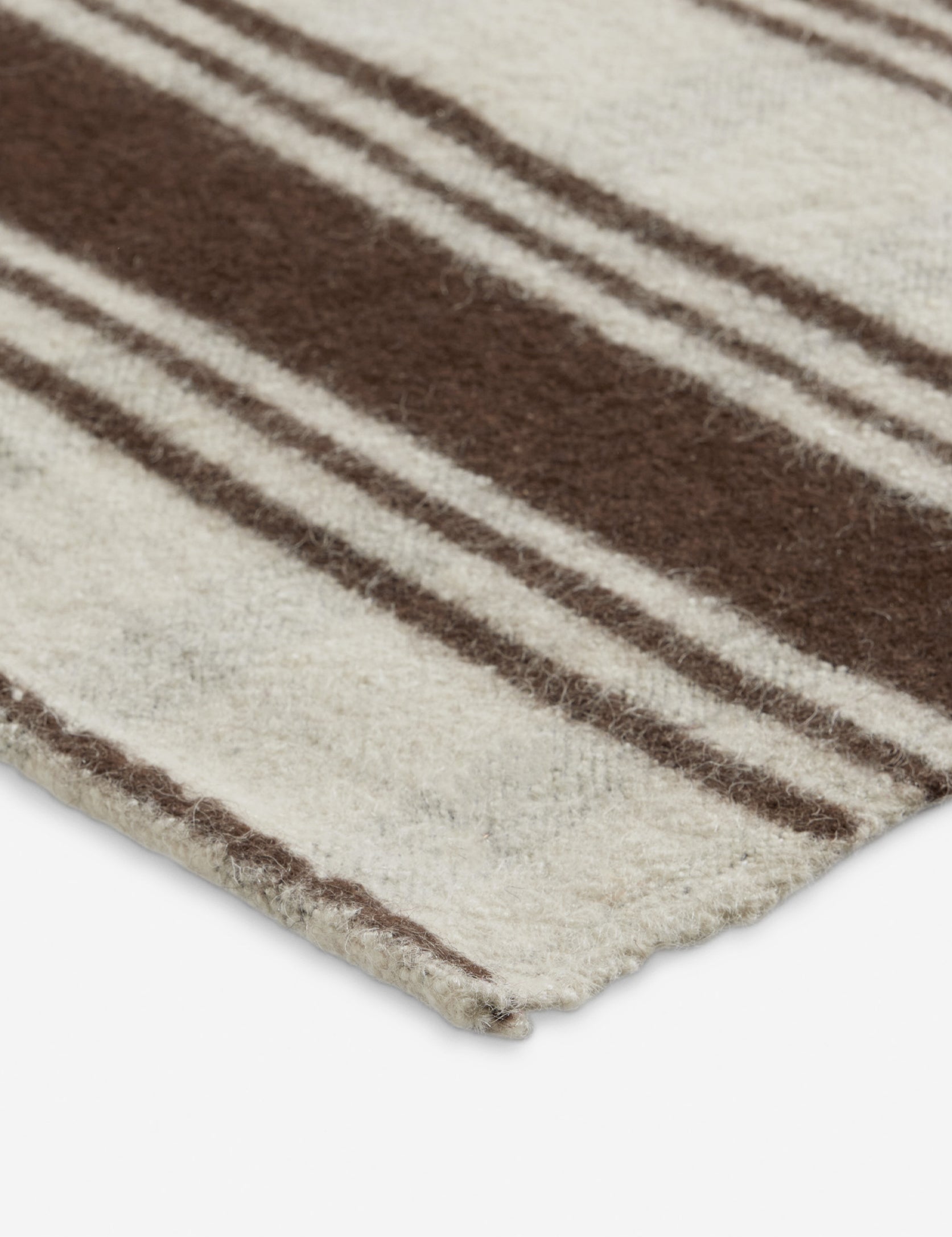 Lulu and Georgia - Vintage Kilim Flatweave Wool Rug No. 37, 3'11" x 7'3"