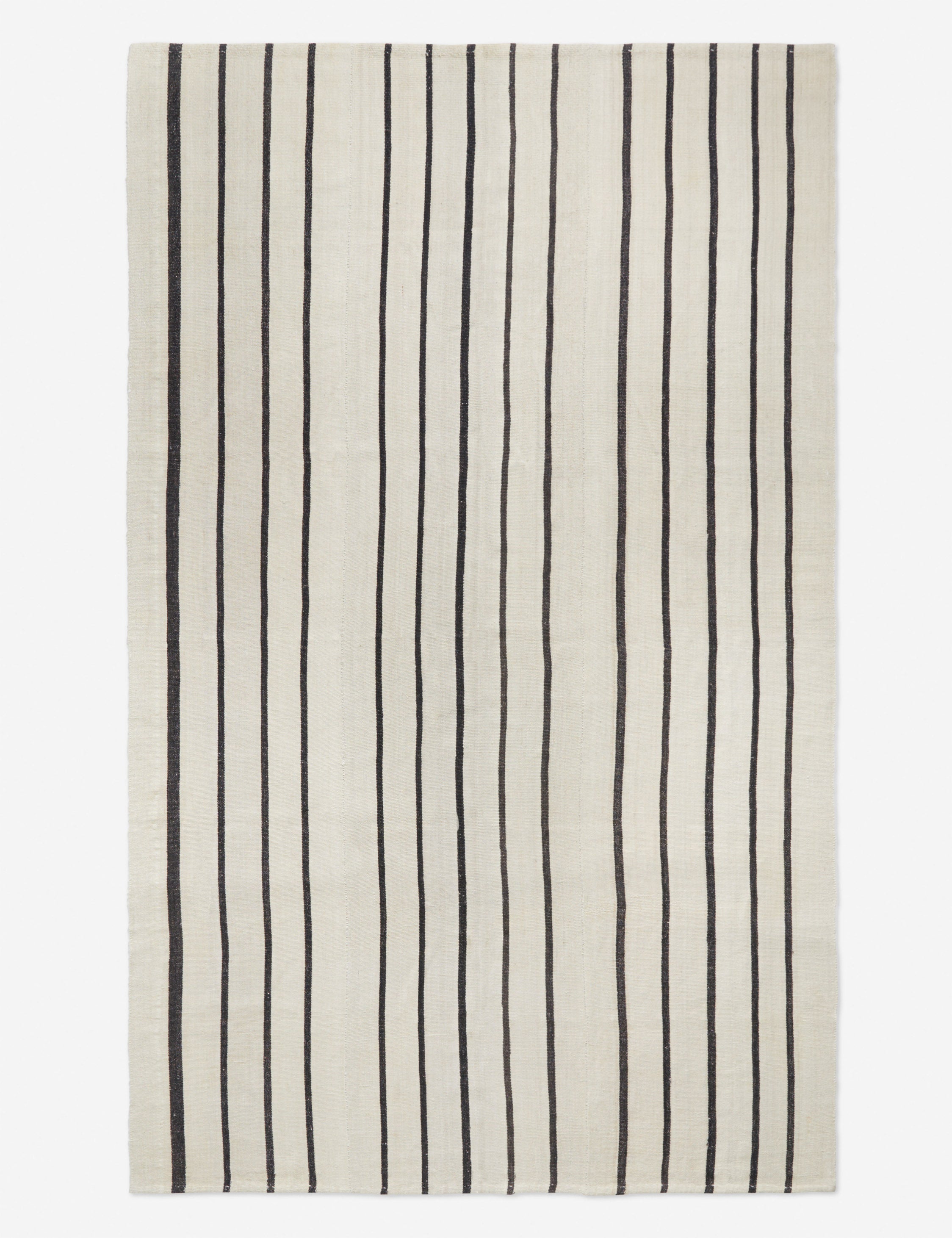 Lulu and Georgia - Vintage Kilim Flatweave Wool Rug No. 38, 6'3" x 10'12"