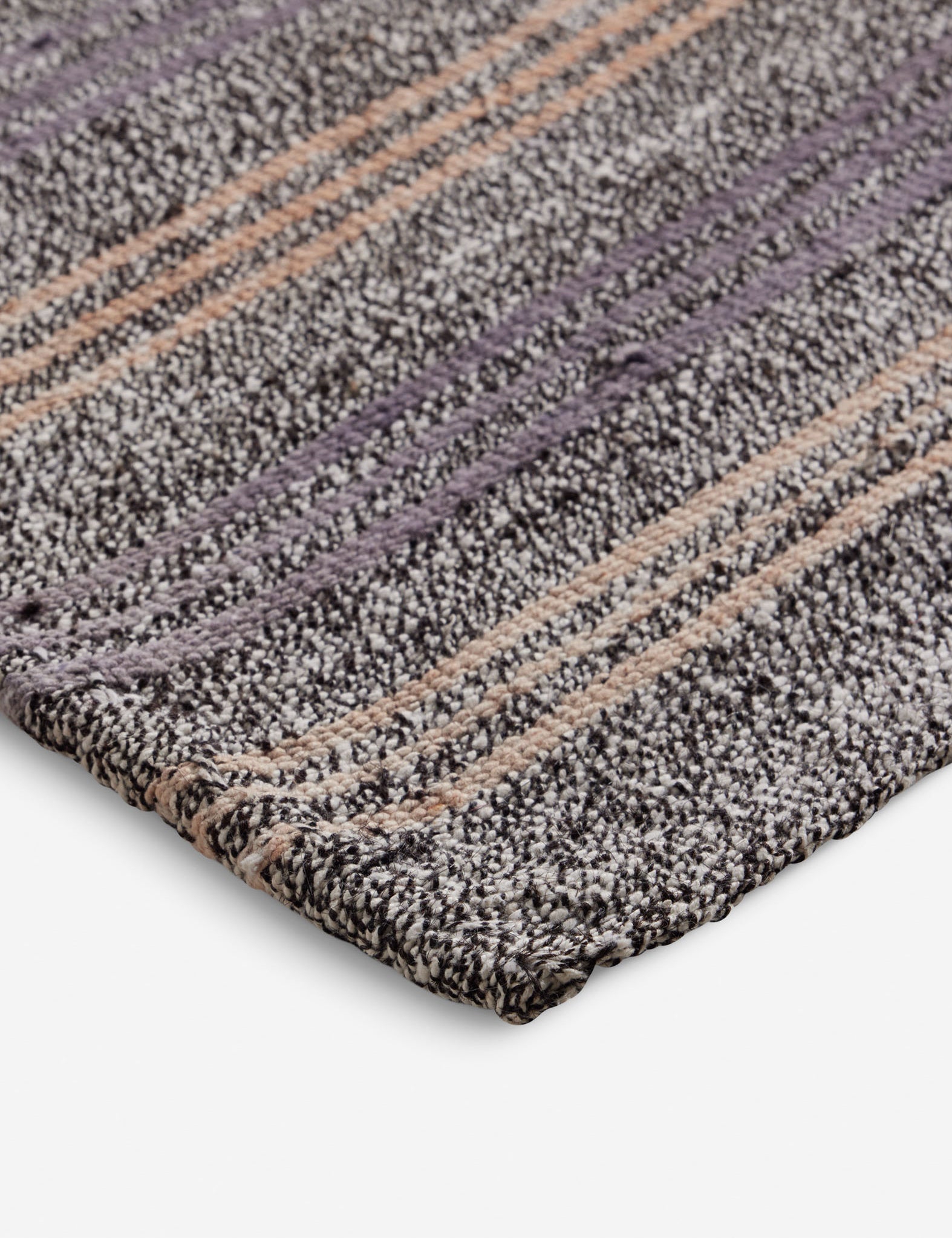 Lulu and Georgia - Vintage Kilim Flatweave Wool Rug No. 44, 3' x 8'11"