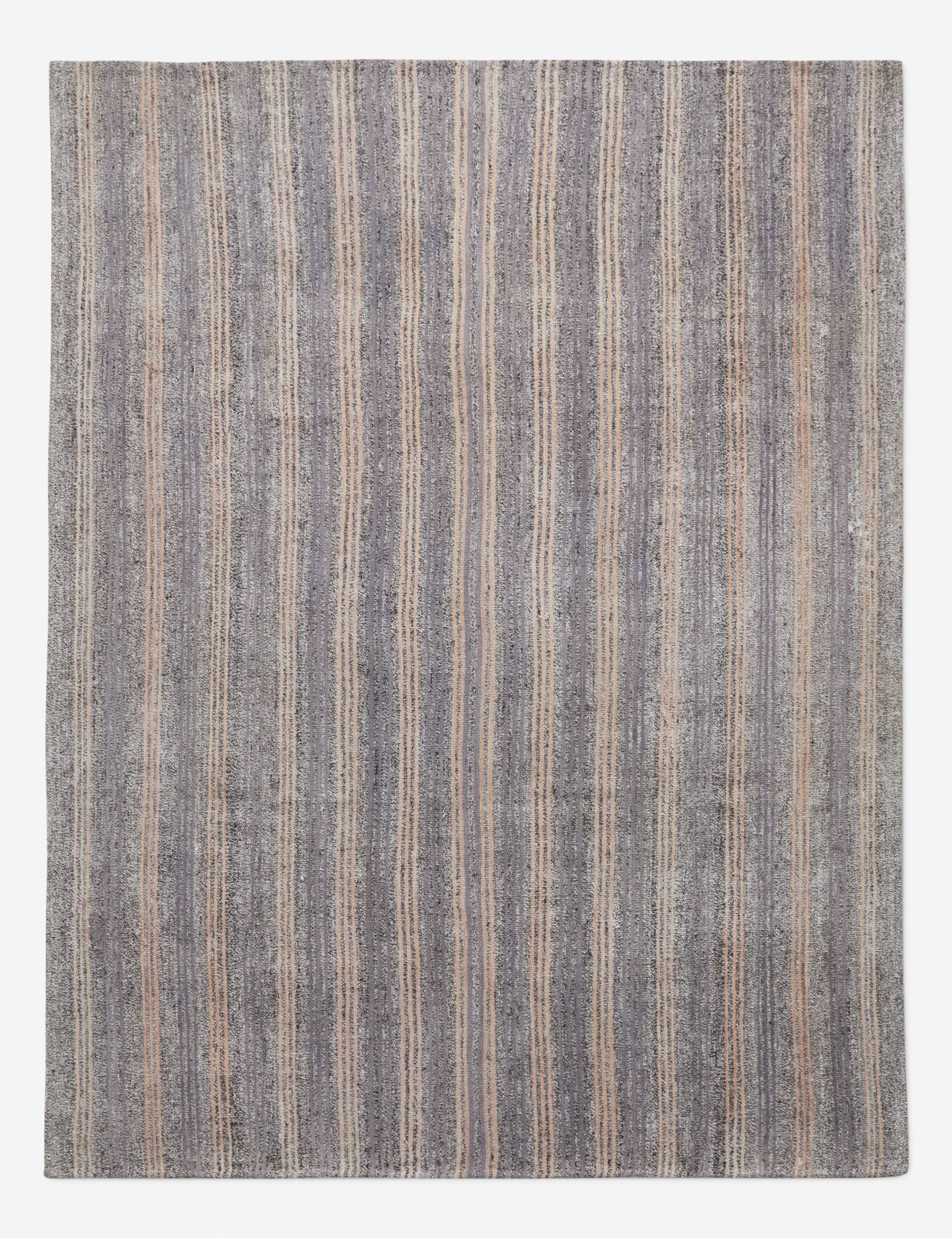 Lulu and Georgia - Vintage Kilim Flatweave Wool Rug No. 44, 3' x 8'11"