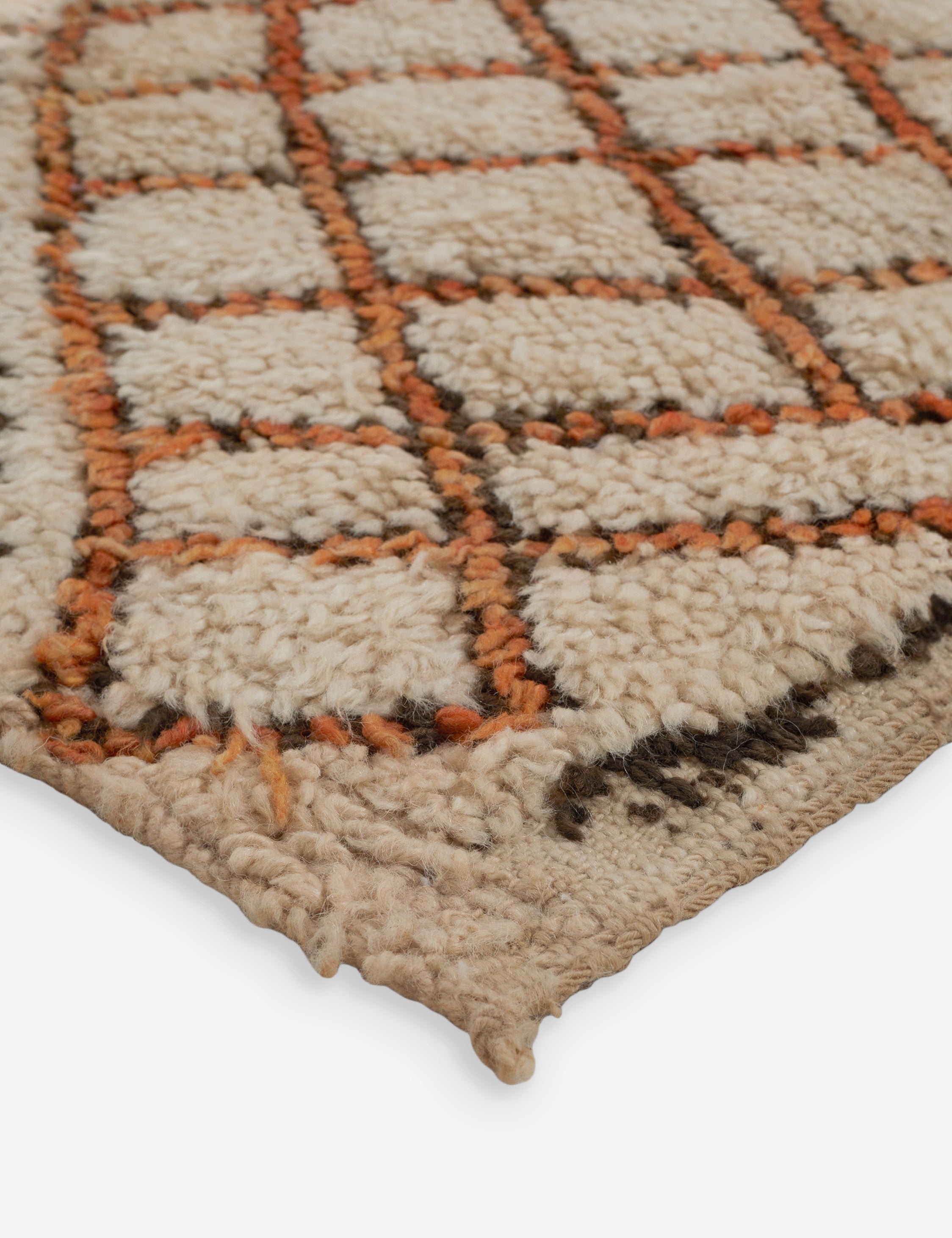 Lulu and Georgia - Vintage Moroccan Hand-Knotted Wool Rug No. 26, 6' x 13'3"