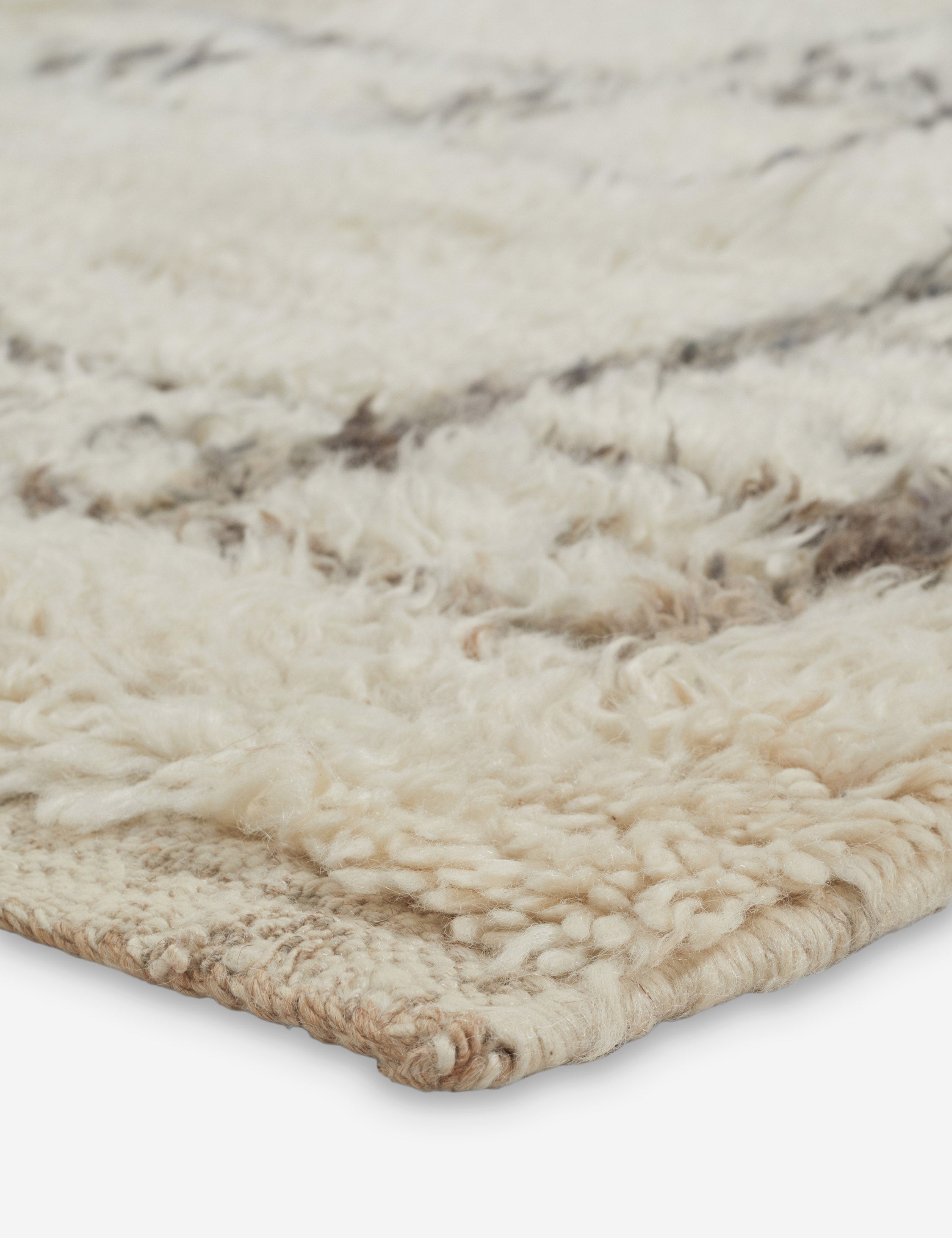 Lulu and Georgia - Vintage Moroccan Hand-Knotted Wool Rug No. 4, 5'7" x 9'2"