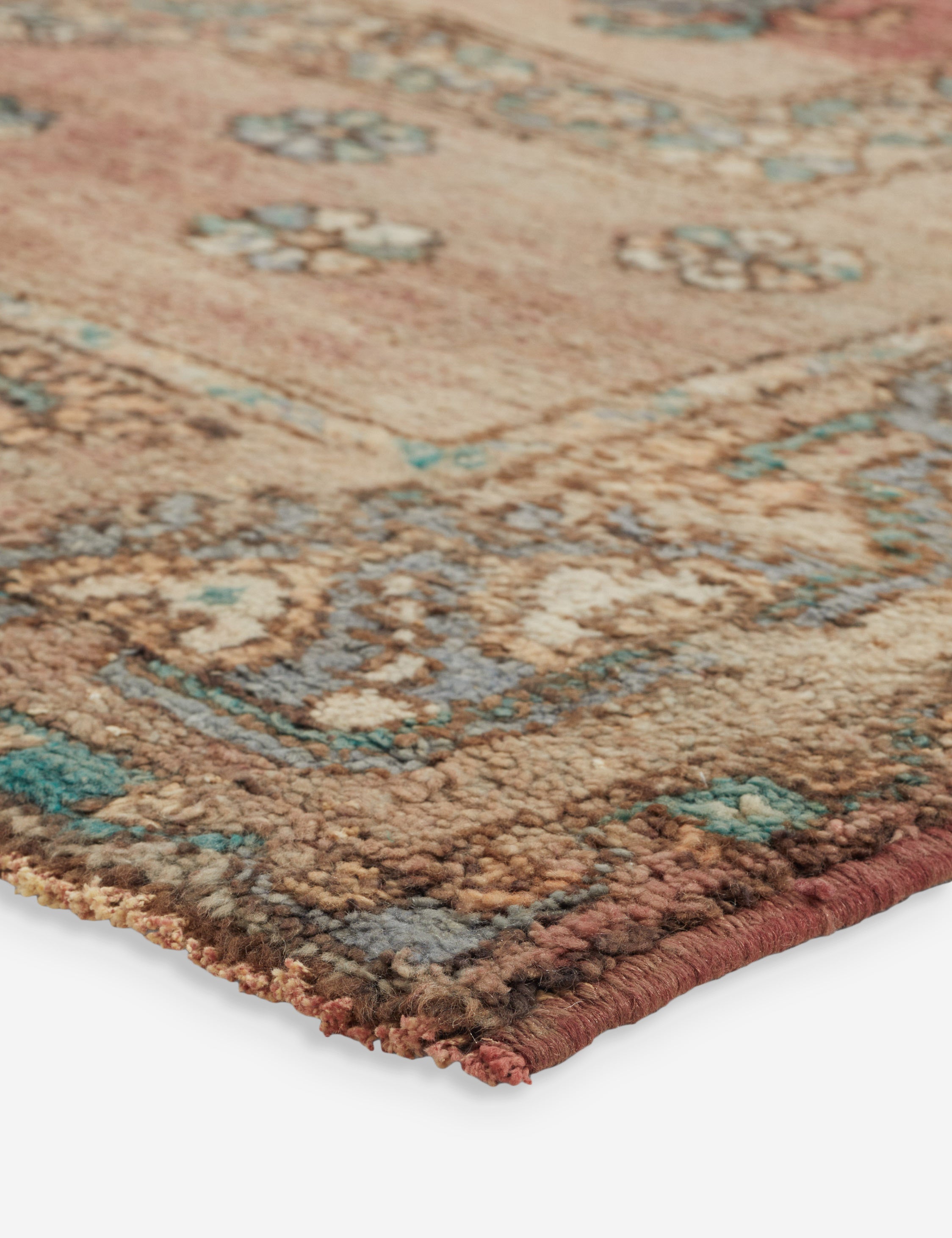 Lulu and Georgia - Vintage Moroccan Hand-Knotted Wool Runner Rug No. 4, 5'8" x 11'1"