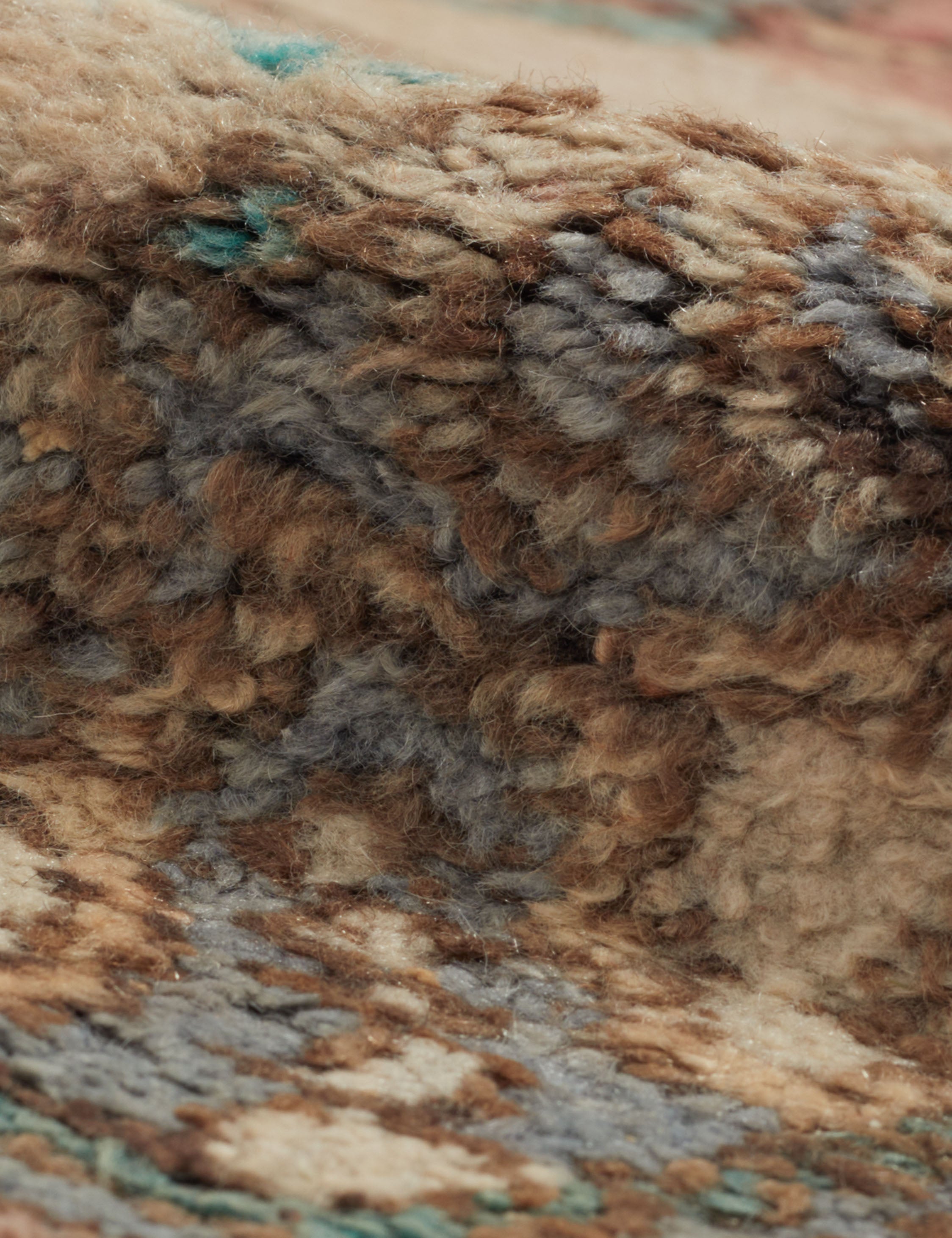 Lulu and Georgia - Vintage Moroccan Hand-Knotted Wool Runner Rug No. 4, 5'8" x 11'1"