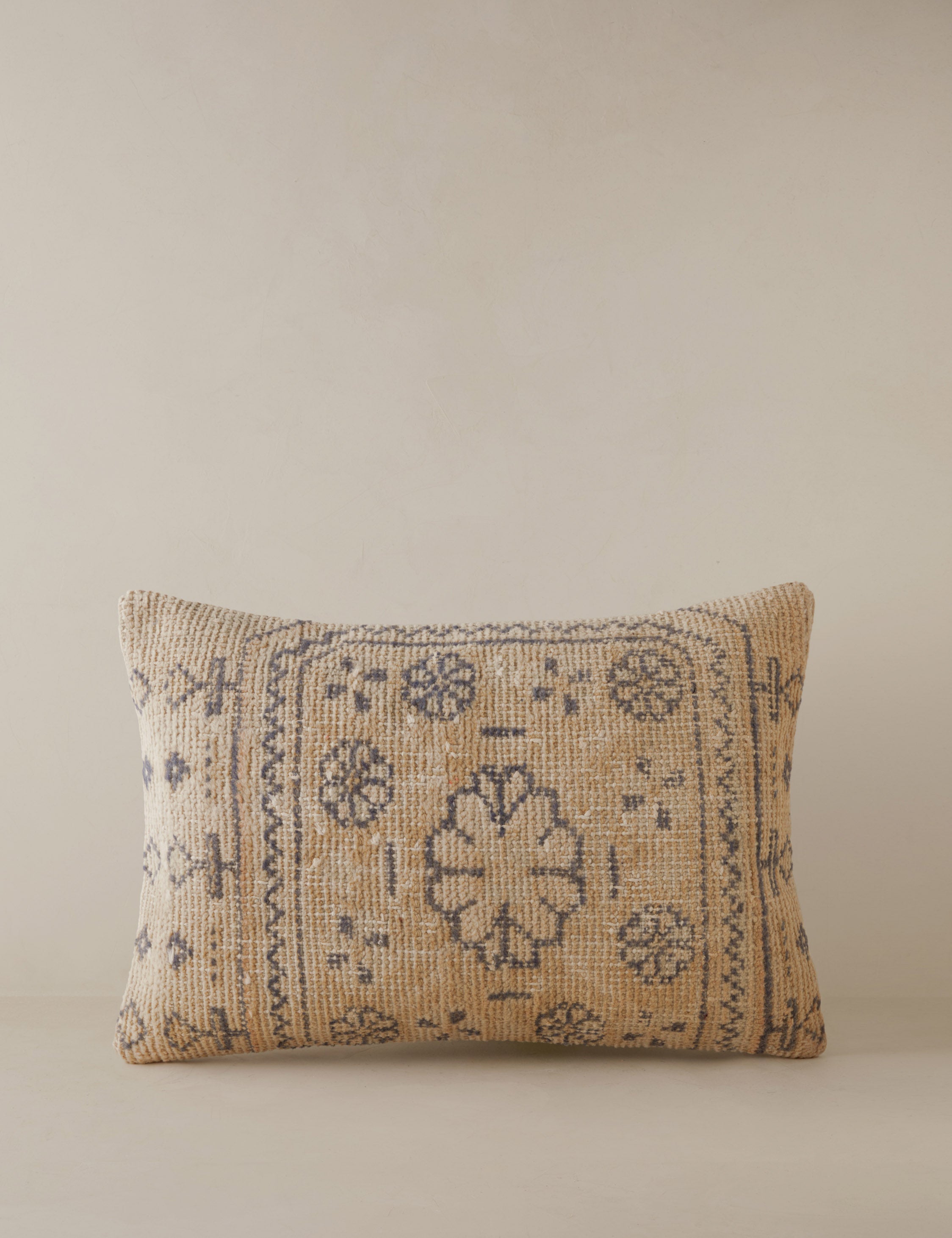 Lulu and Georgia - Vintage Lumbar Pillow No. 15, 16" x 24"