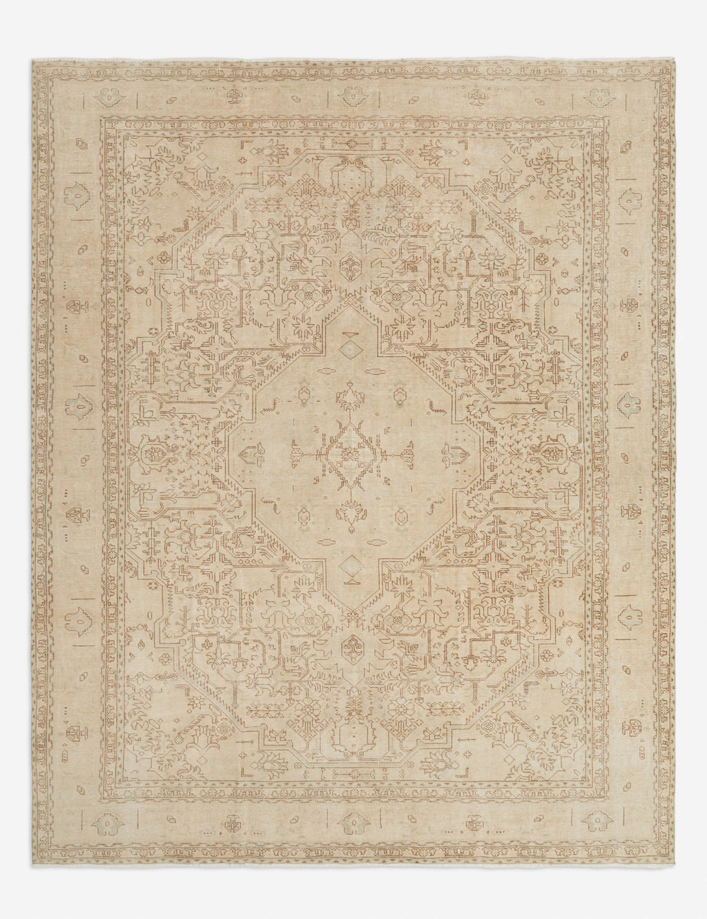 Lulu and Georgia - Vintage Turkish Hand - Knotted Wool Rug No. 265, 9'6" x 12'4"
