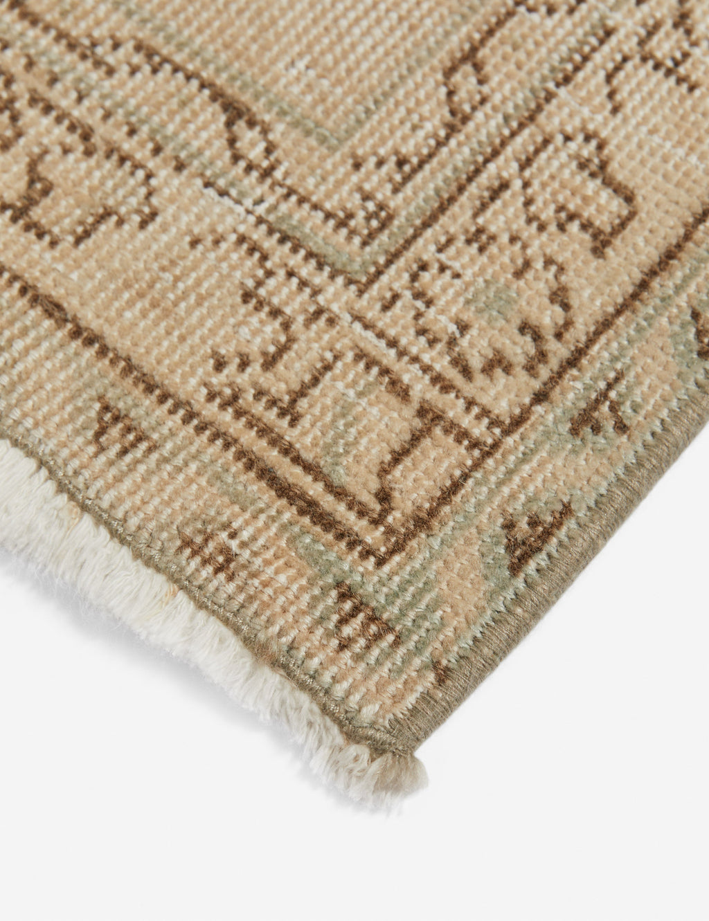 Lulu and Georgia - Vintage Turkish Hand - Knotted Wool Rug No. 265, 9'6" x 12'4"