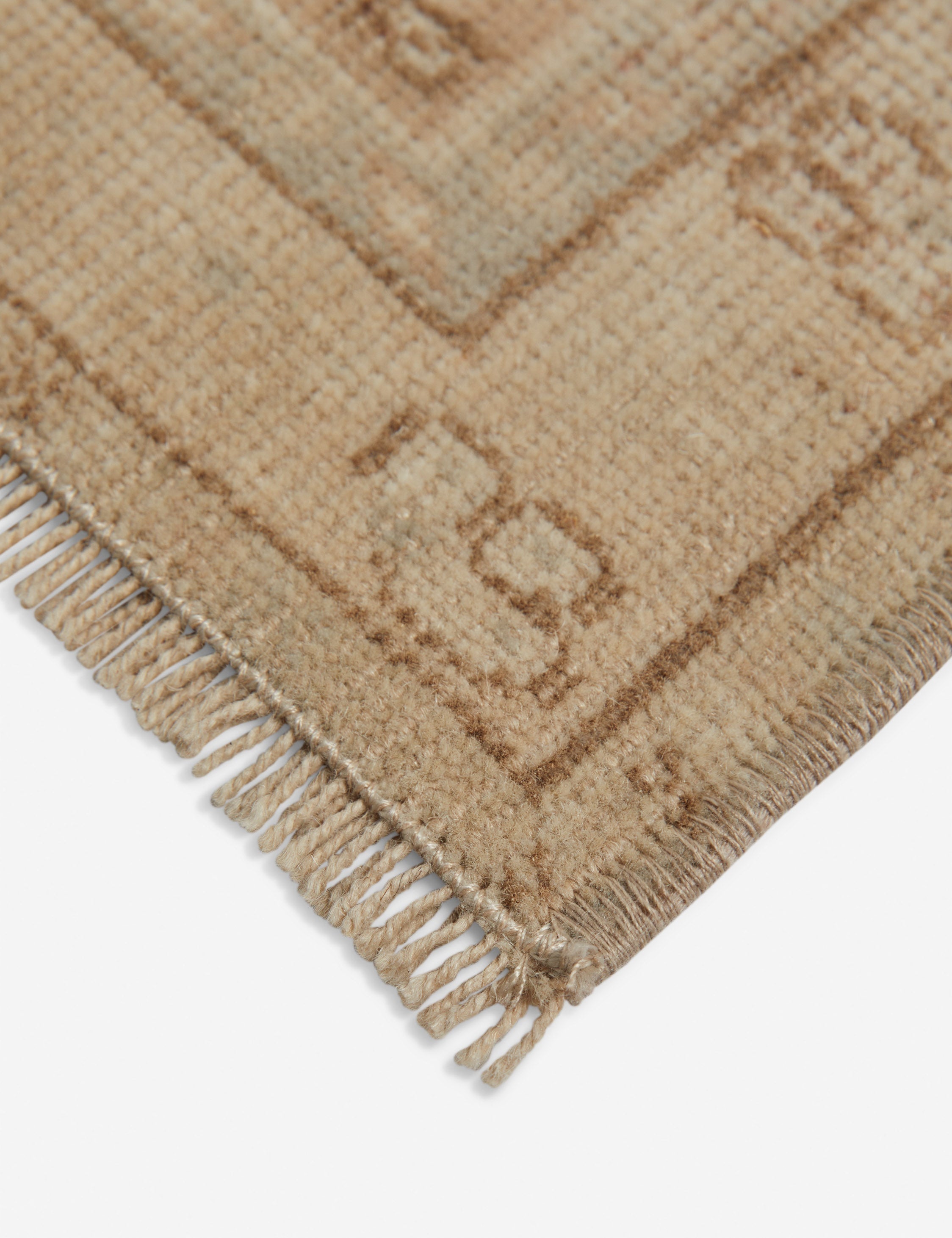 Lulu and Georgia - Vintage Turkish Hand - Knotted Wool Rug No. 309, 5'5" x 7'10"