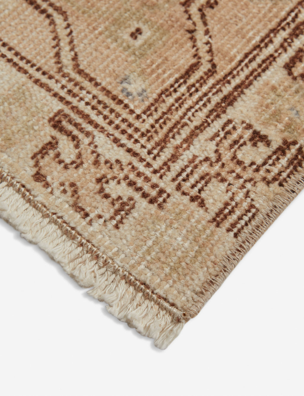 Lulu and Georgia - Vintage Turkish Hand - Knotted Wool Rug No. 314, 6'4" x 8'8"
