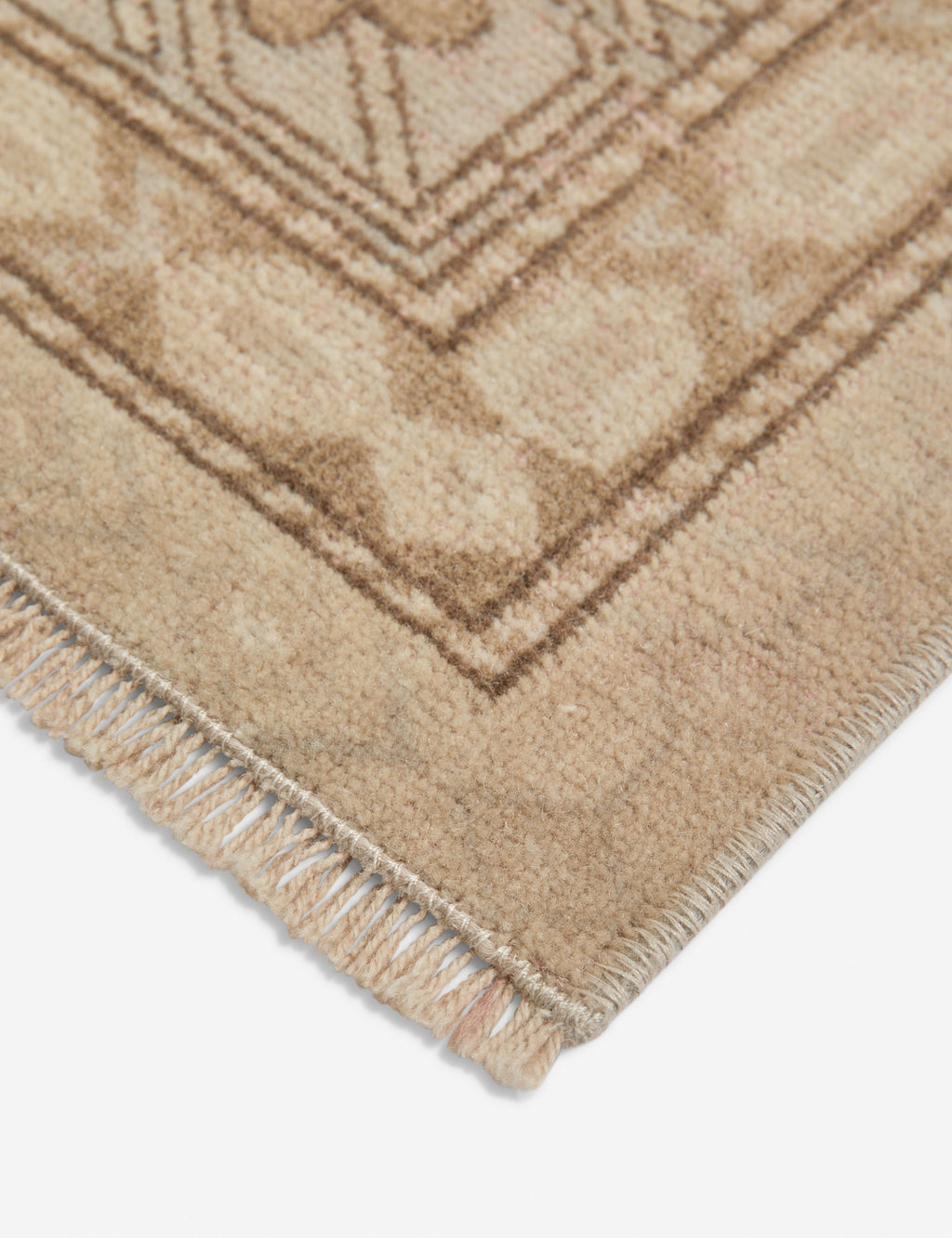 Lulu and Georgia - Vintage Turkish Hand - Knotted Wool Rug No. 318, 6'4" x 9'5"