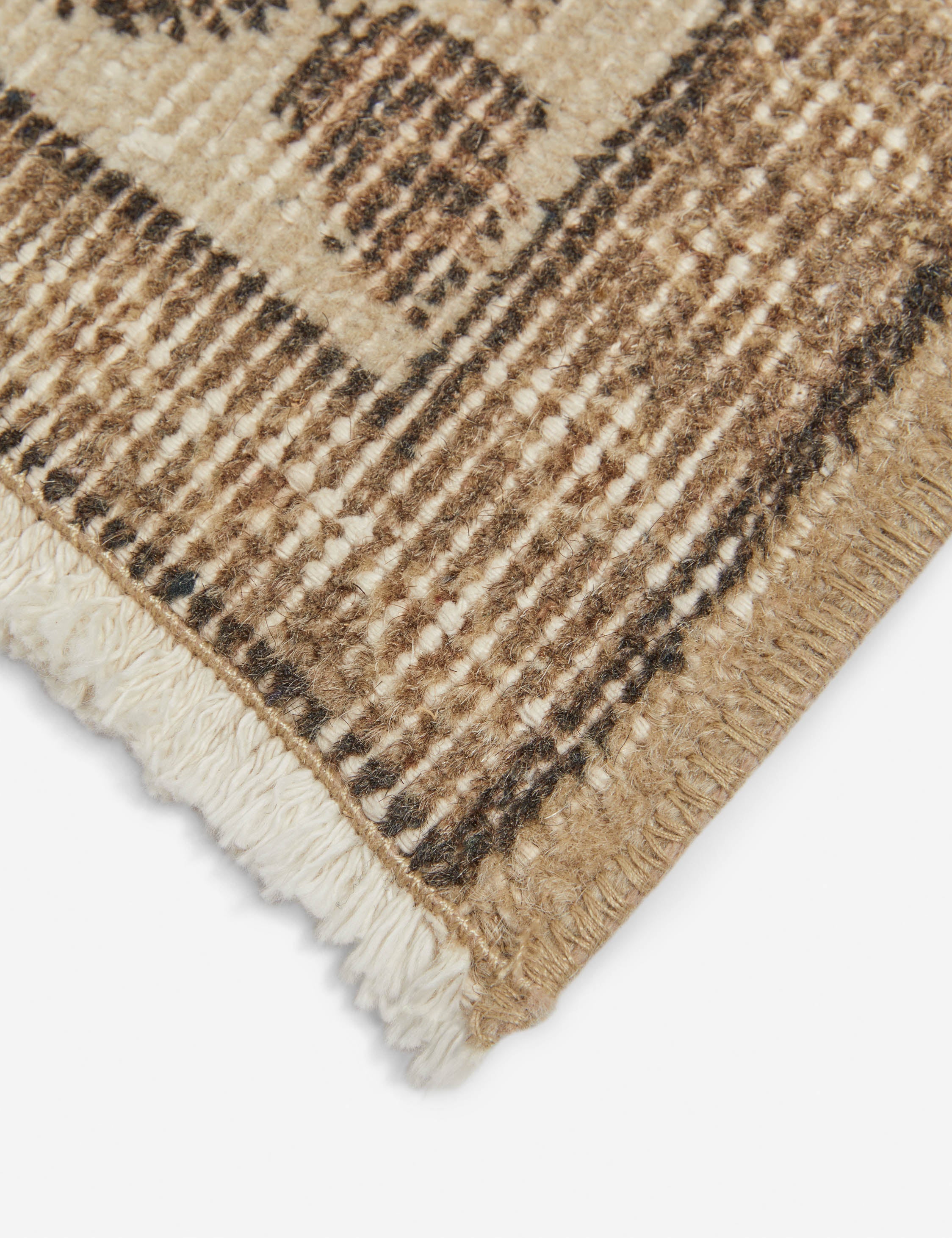 Lulu and Georgia - Vintage Turkish Hand - Knotted Wool Rug No. 334, 3'8" x 6'11"