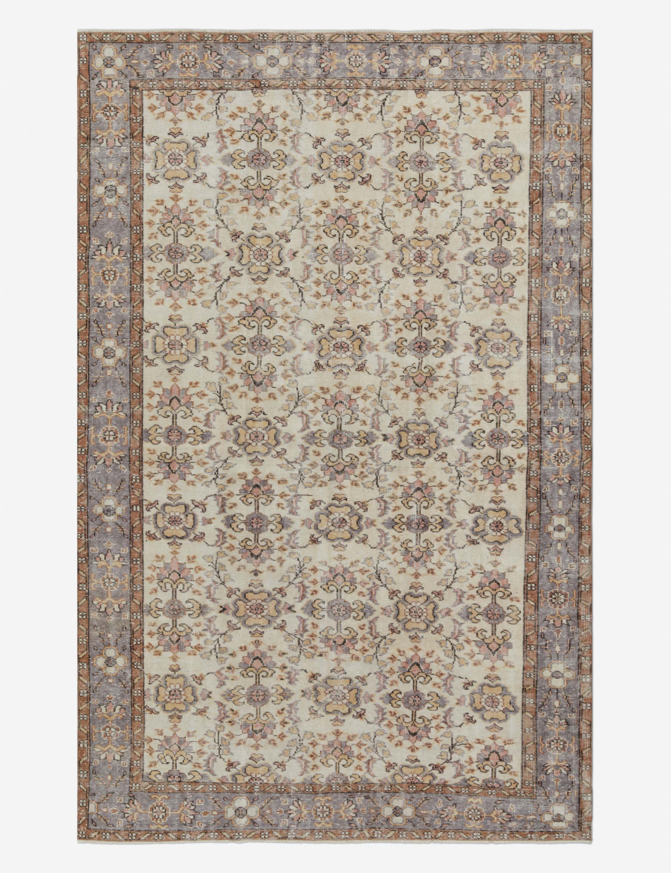 Lulu and Georgia - Vintage Turkish Rug No. 146, 6'3" x 10'
