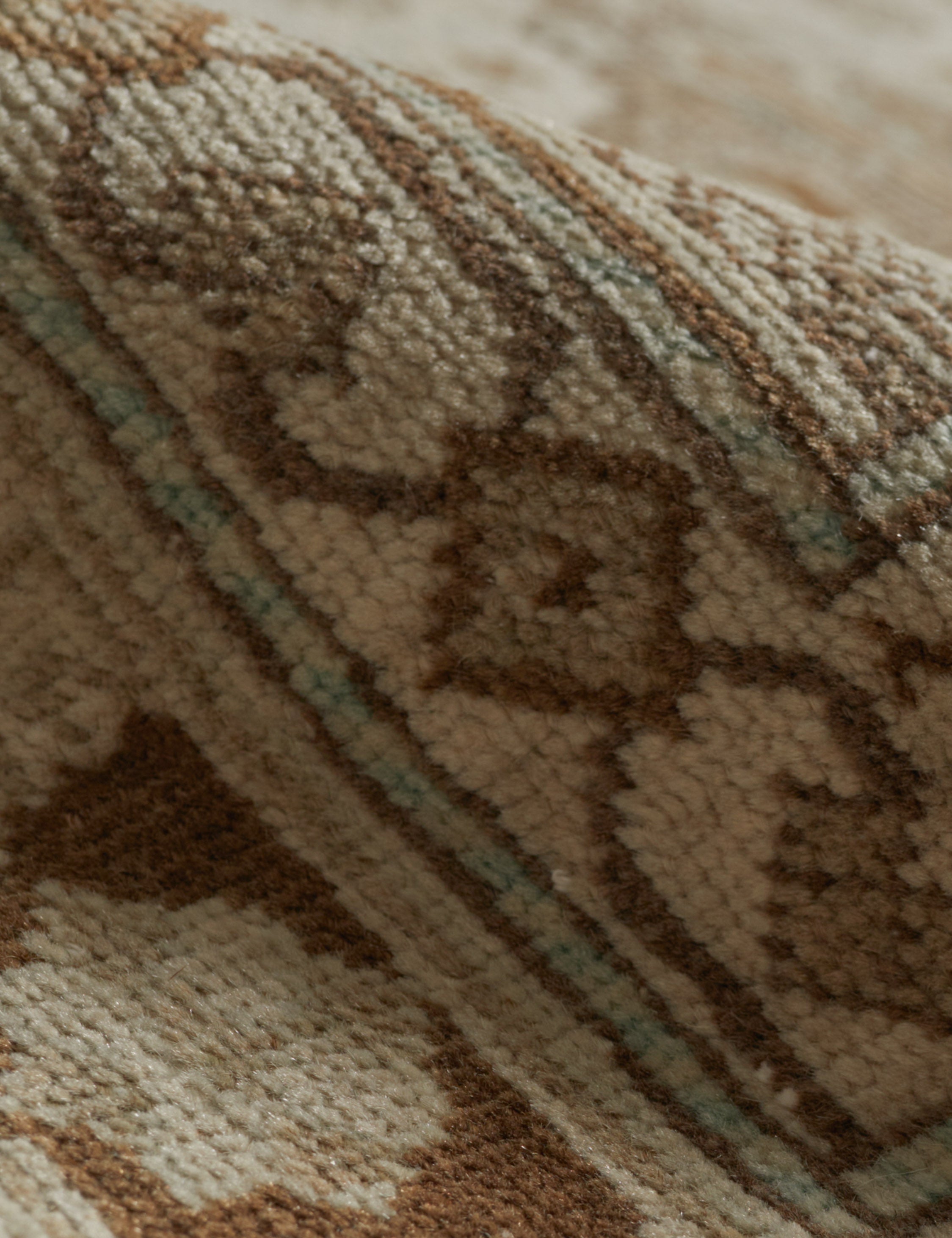 Lulu and Georgia - Vintage Turkish Hand - Knotted Wool Rug No. 171, 4'9" x 6'8"