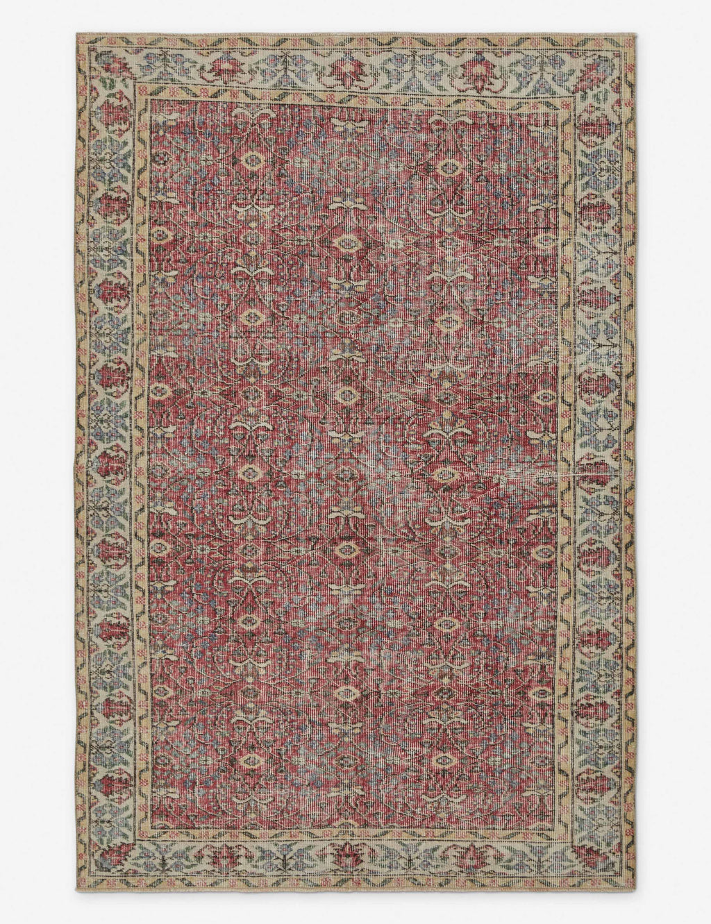 Lulu and Georgia - Vintage Turkish Rug No. 181, 5'2" x 8'4"