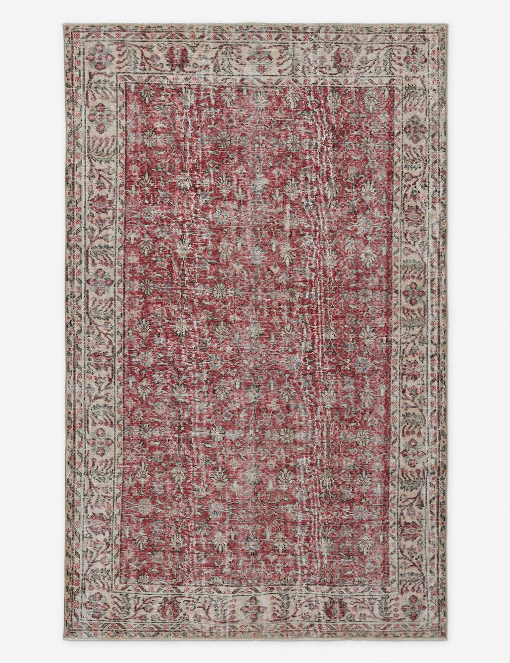 Lulu and Georgia - Vintage Turkish Rug No. 188, 5'2" x 8'7"