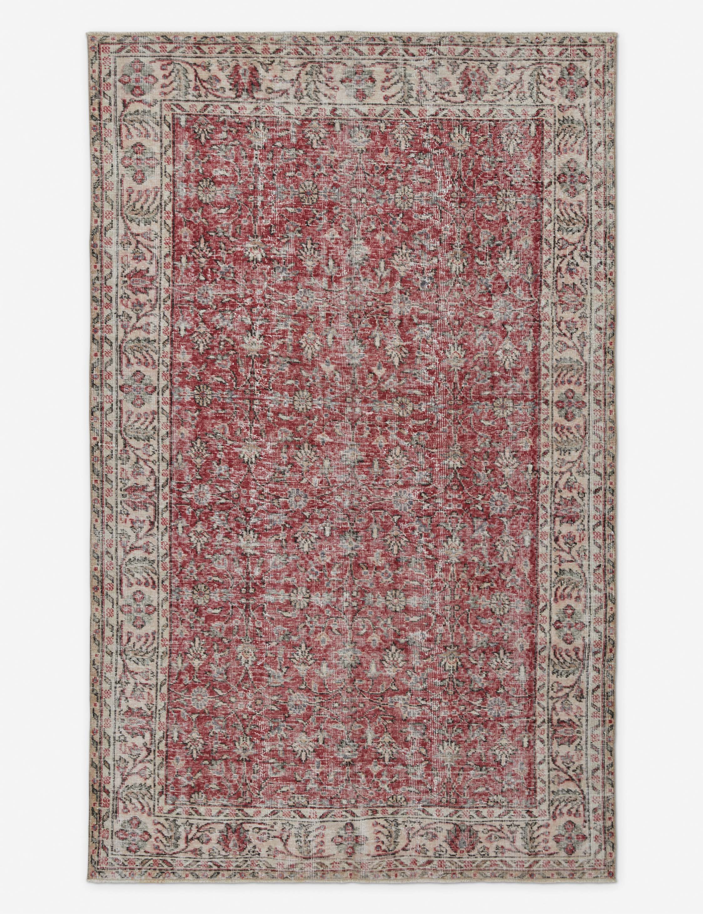 Lulu and Georgia - Vintage Turkish Rug No. 188, 5'2" x 8'7"