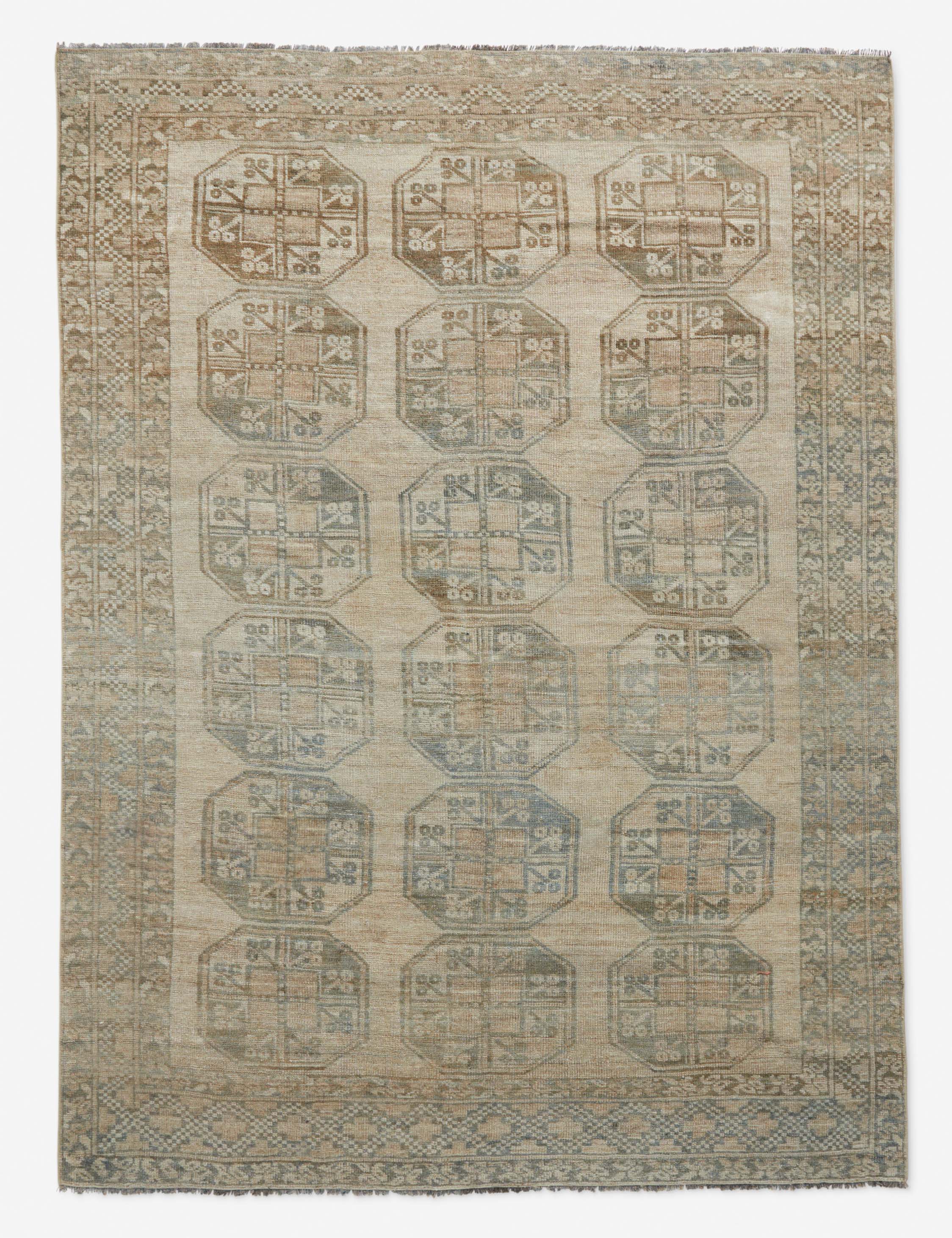 Lulu and Georgia - Vintage Persian Hand-Knotted Wool Rug No. 7, 6'3" x 8'8"