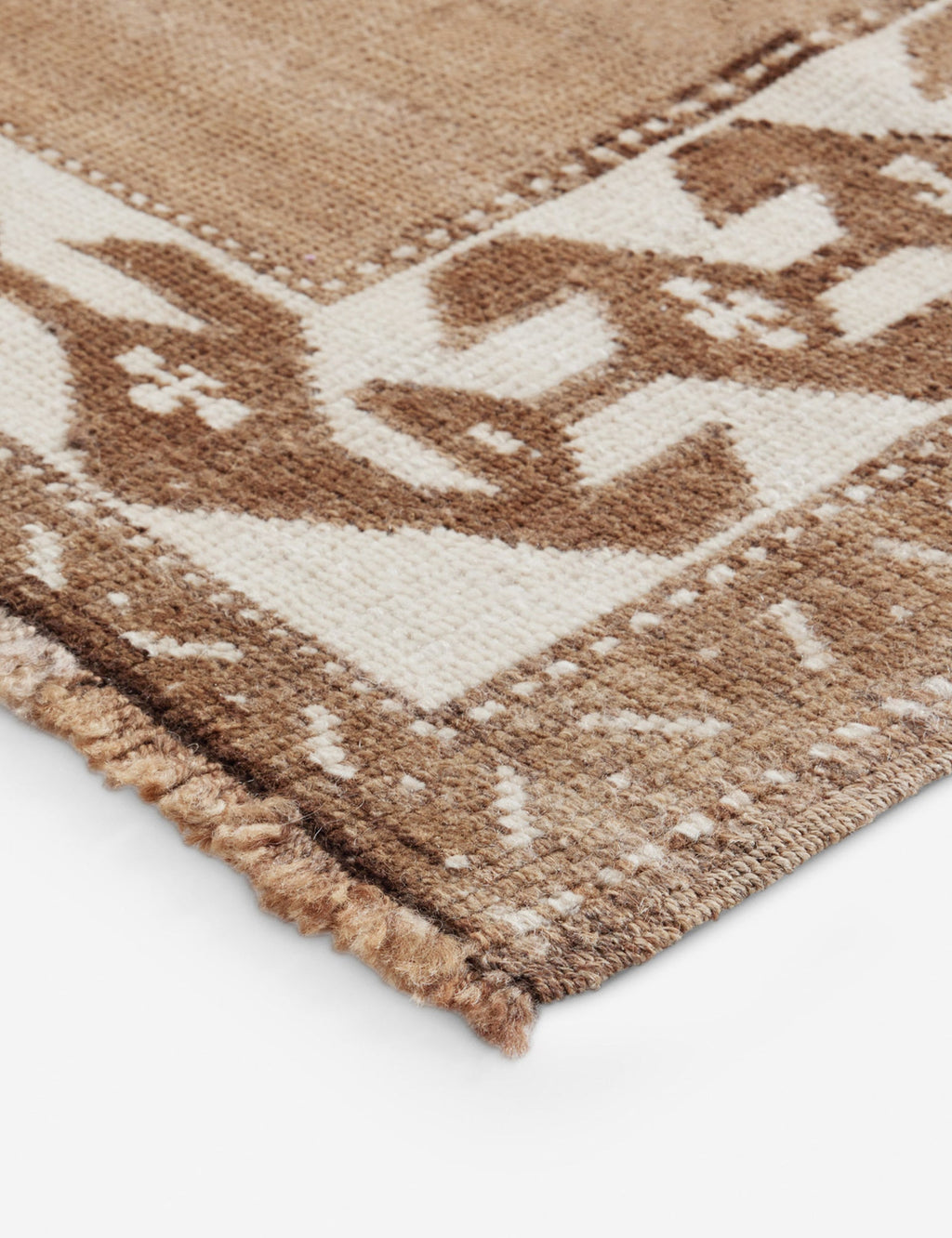 Lulu and Georgia - Vintage Turkish Hand - Knotted Wool Rug No. 243, 5'10" x 7'10"