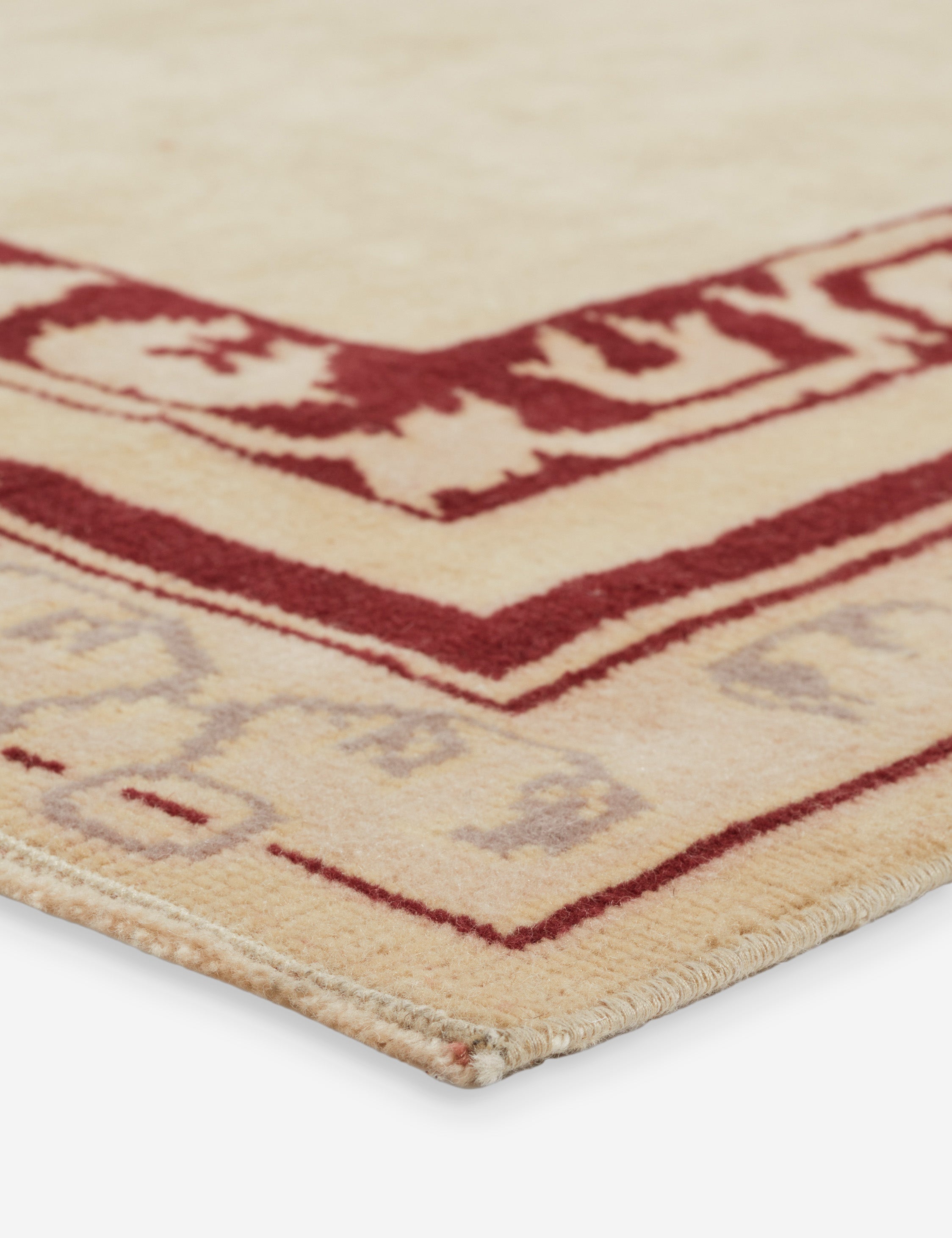 Lulu and Georgia - Vintage Turkish Hand - Knotted Wool Rug No. 256, 2'9" x 4'