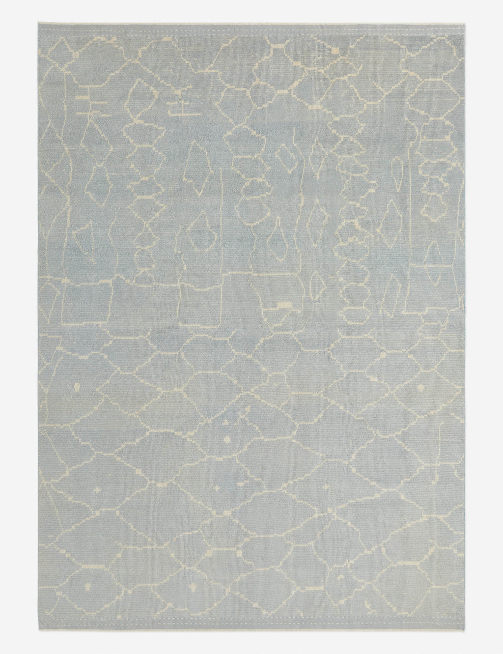 Lulu and Georgia - Vintage Wool Moroccan Rug No. 42, 7'5" x 10'9"