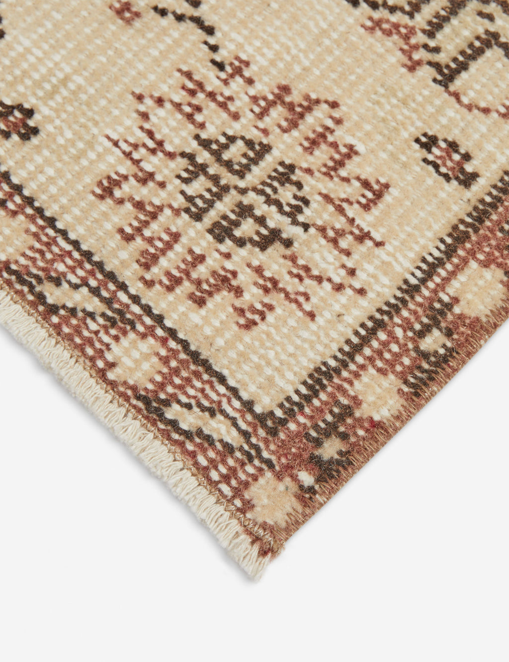 Lulu and Georgia - Vintage Turkish Hand - Knotted Wool Rug No. 294, 4'10" x 8'11"