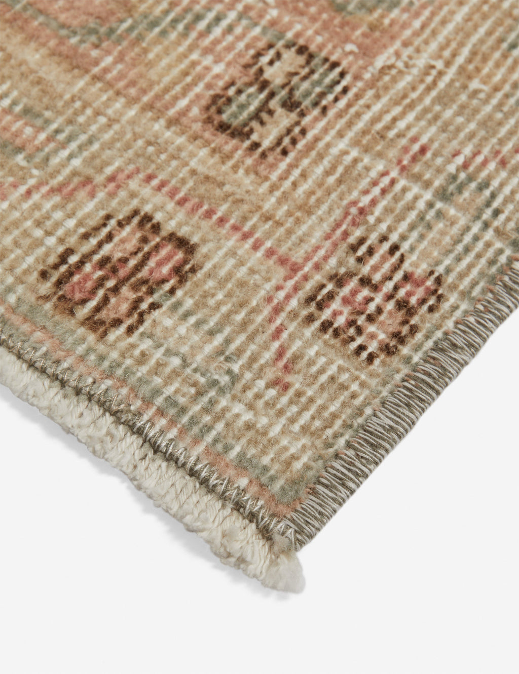 Lulu and Georgia - Vintage Turkish Hand - Knotted Wool Rug No. 303, 6'5" x 10'7"