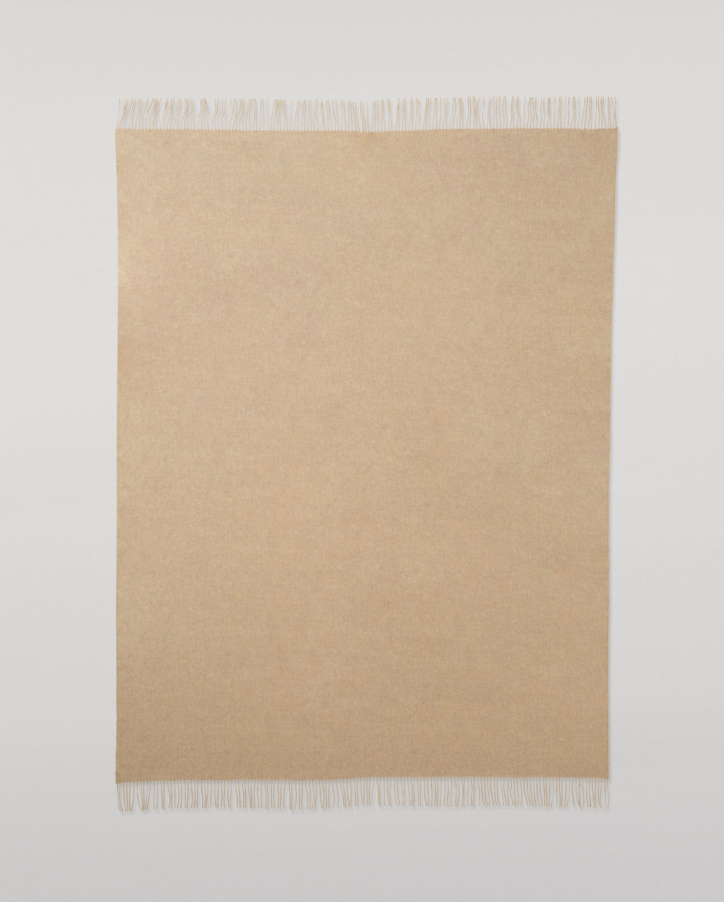 Johnstons of Elgin - Plain Natural Cashmere Throw
