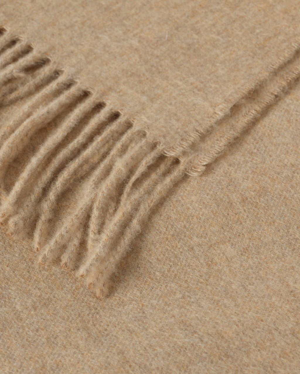 Johnstons of Elgin - Plain Natural Cashmere Throw