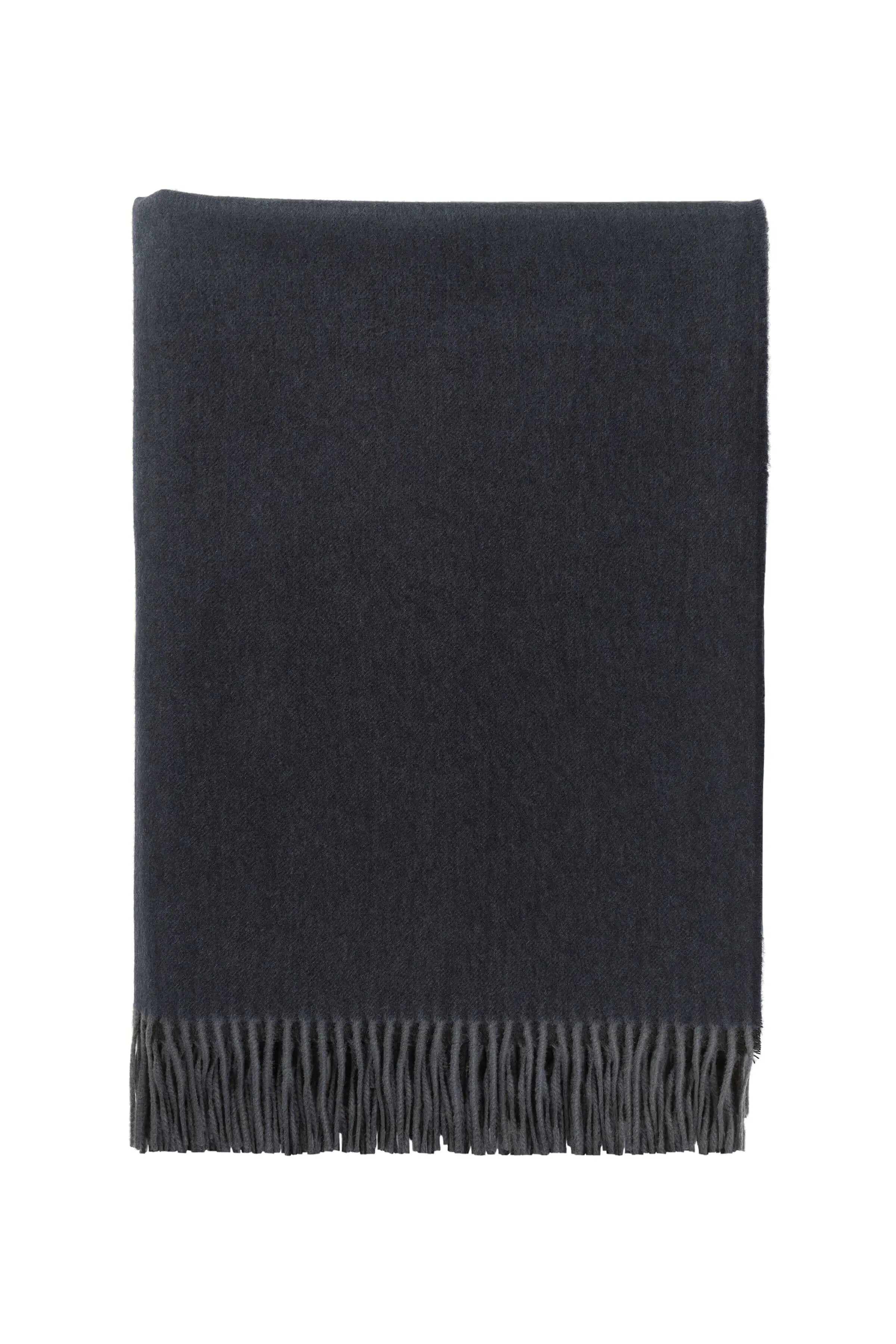 Johnstons of Elgin - Ombré Black Cashmere Throw