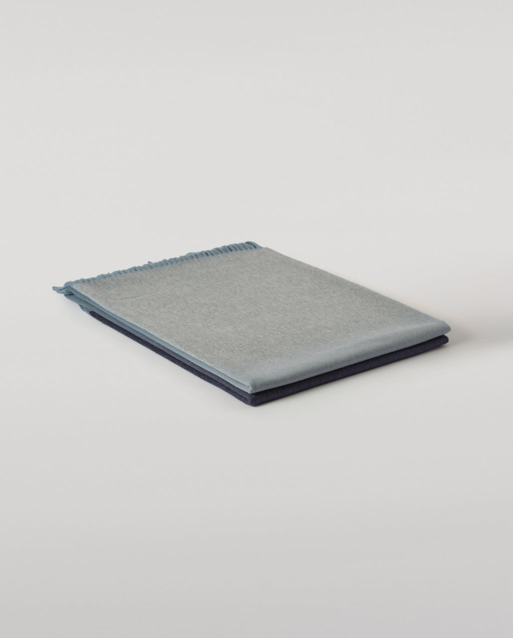 Johnstons of Elgin - Umbra Blue Ombre Cashmere Throw
